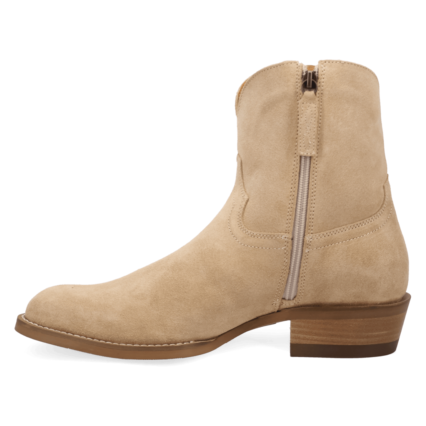 PRODUCT SHOT NIGHT SHIFT LEATHER BOOT AT 135 DEGREE OUTSIDE ANGLE