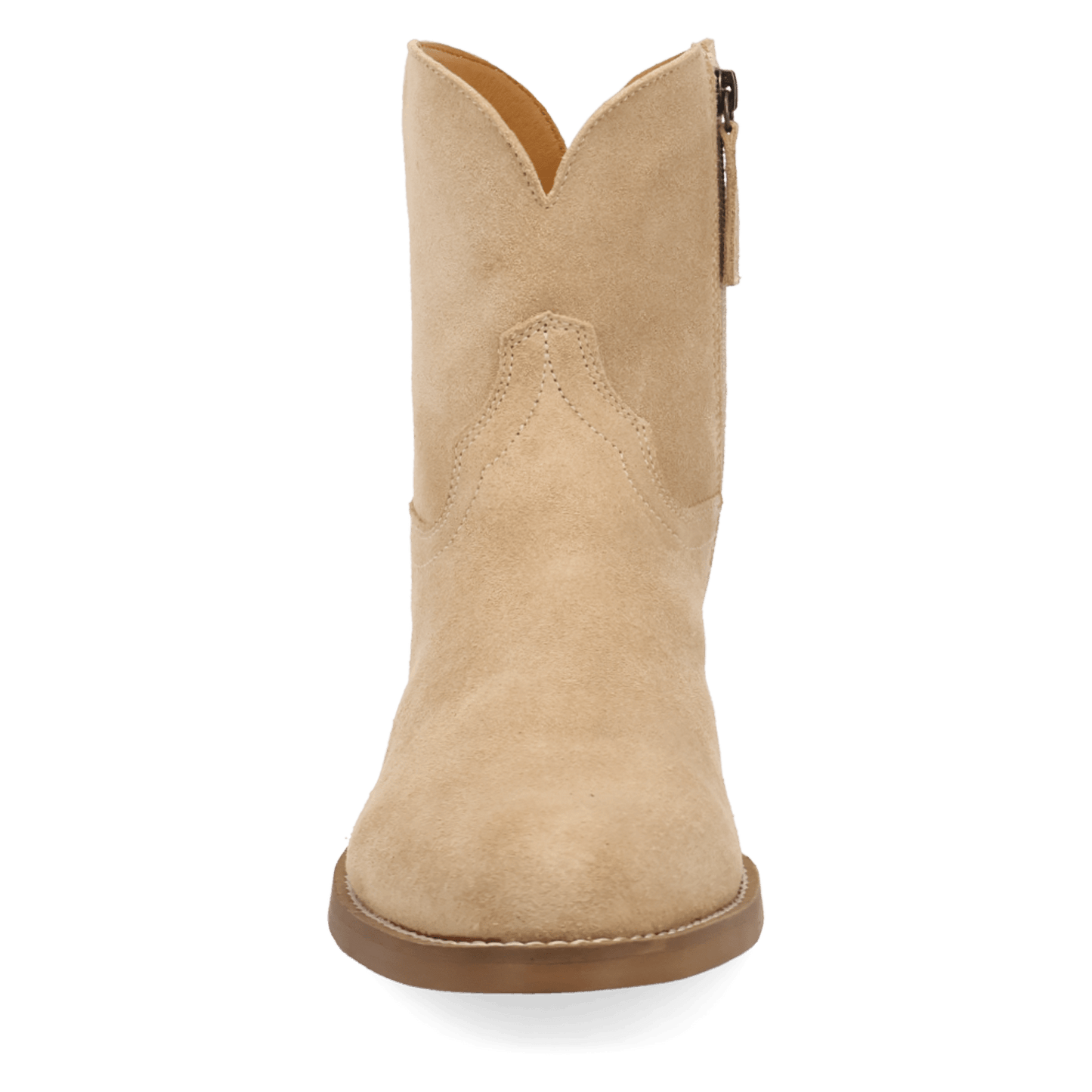 PRODUCT SHOT NIGHT SHIFT LEATHER BOOT AT FRONT ANGLE