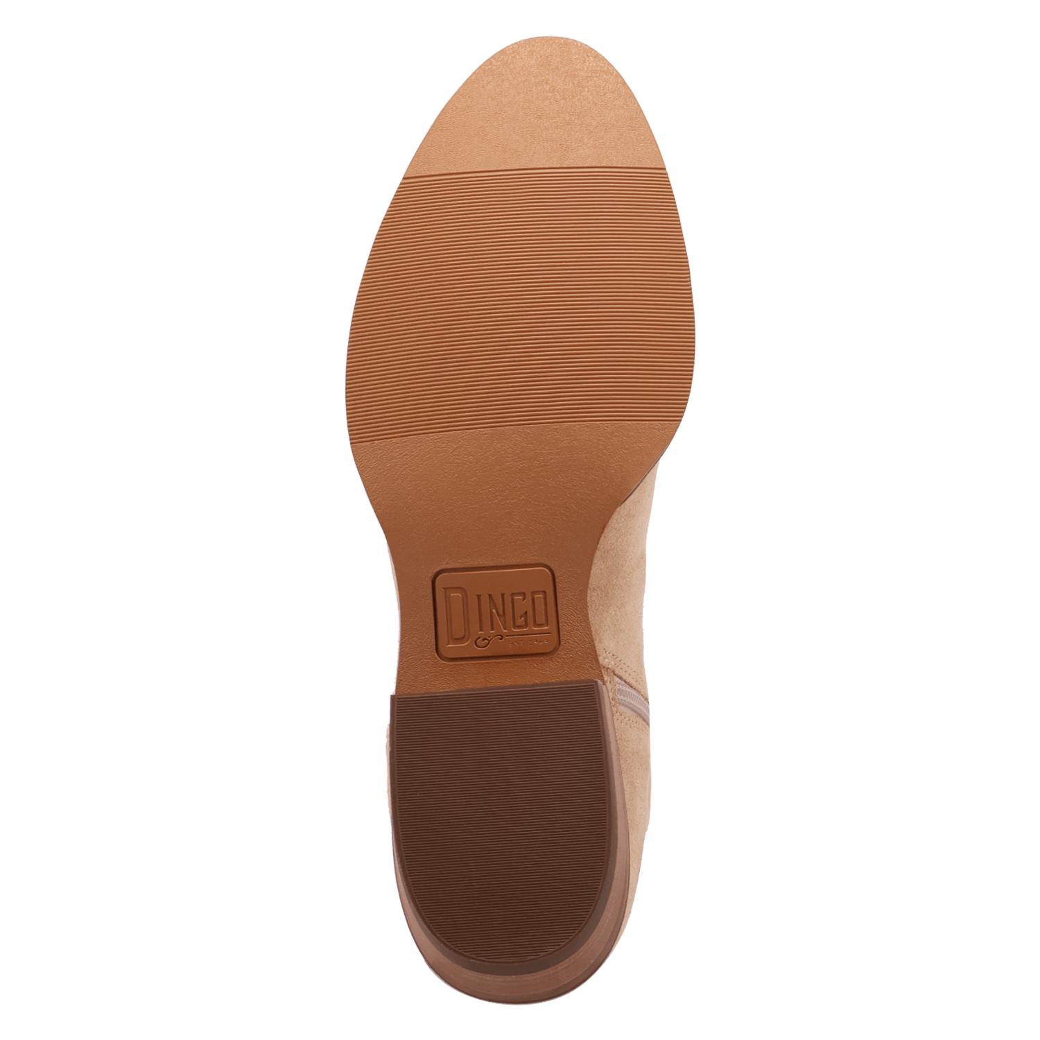 PRODUCT SHOT NIGHT SHIFT LEATHER BOOT AT OUTSOLE ANGLE