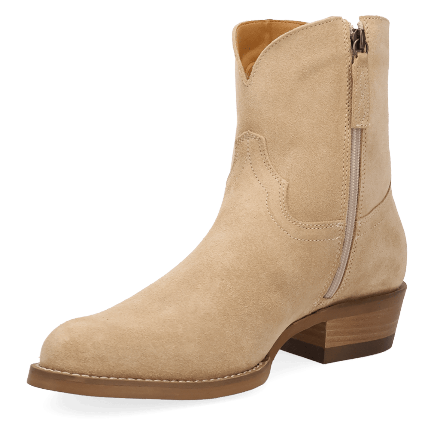 PRODUCT SHOT NIGHT SHIFT LEATHER BOOT AT 225 DEGREE ANGLE