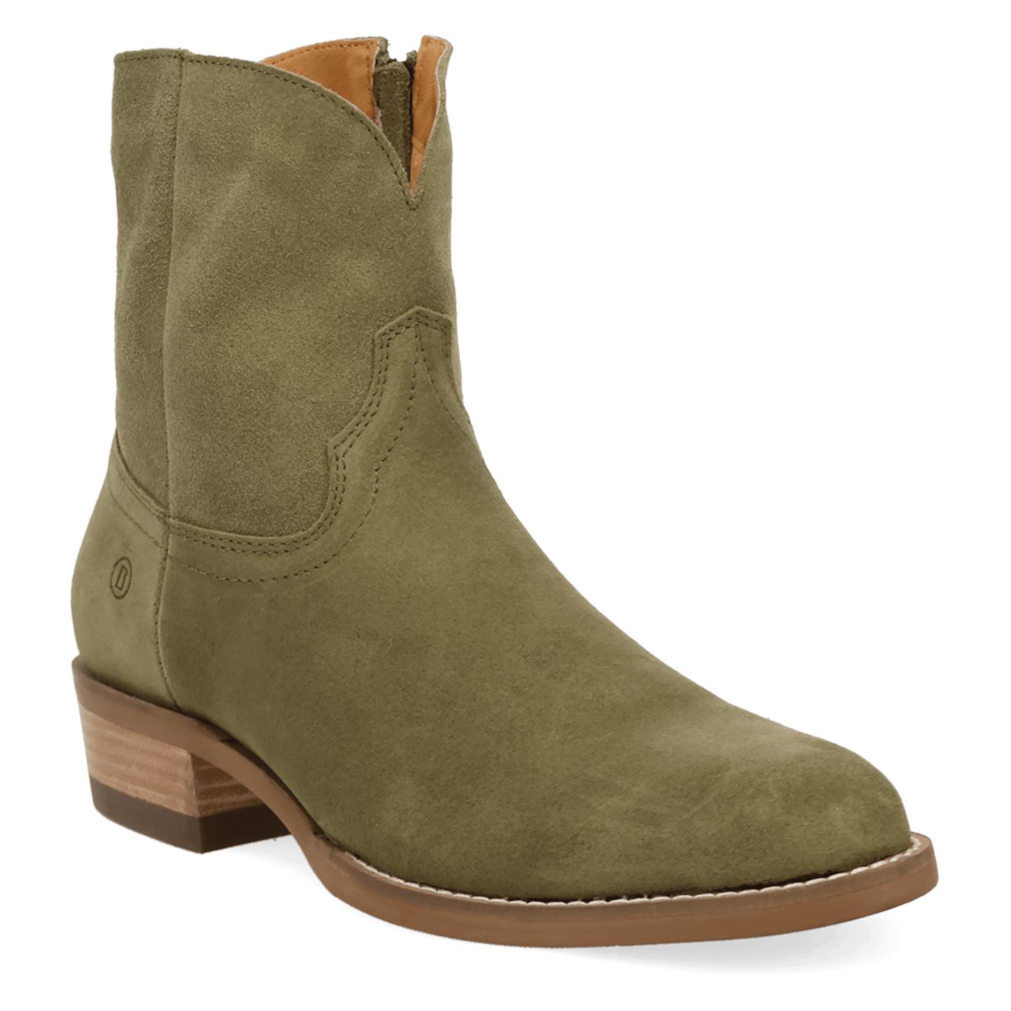 PRODUCT SHOT NIGHT SHIFT LEATHER BOOT AT 45 DEGREE ANGLE