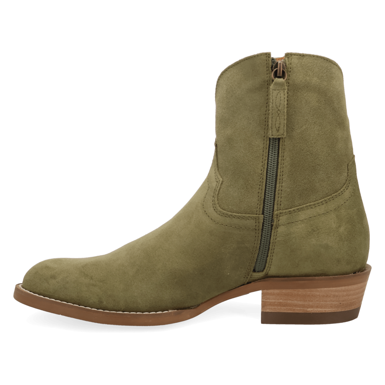 PRODUCT SHOT NIGHT SHIFT LEATHER BOOT AT 135 DEGREE OUTSIDE ANGLE