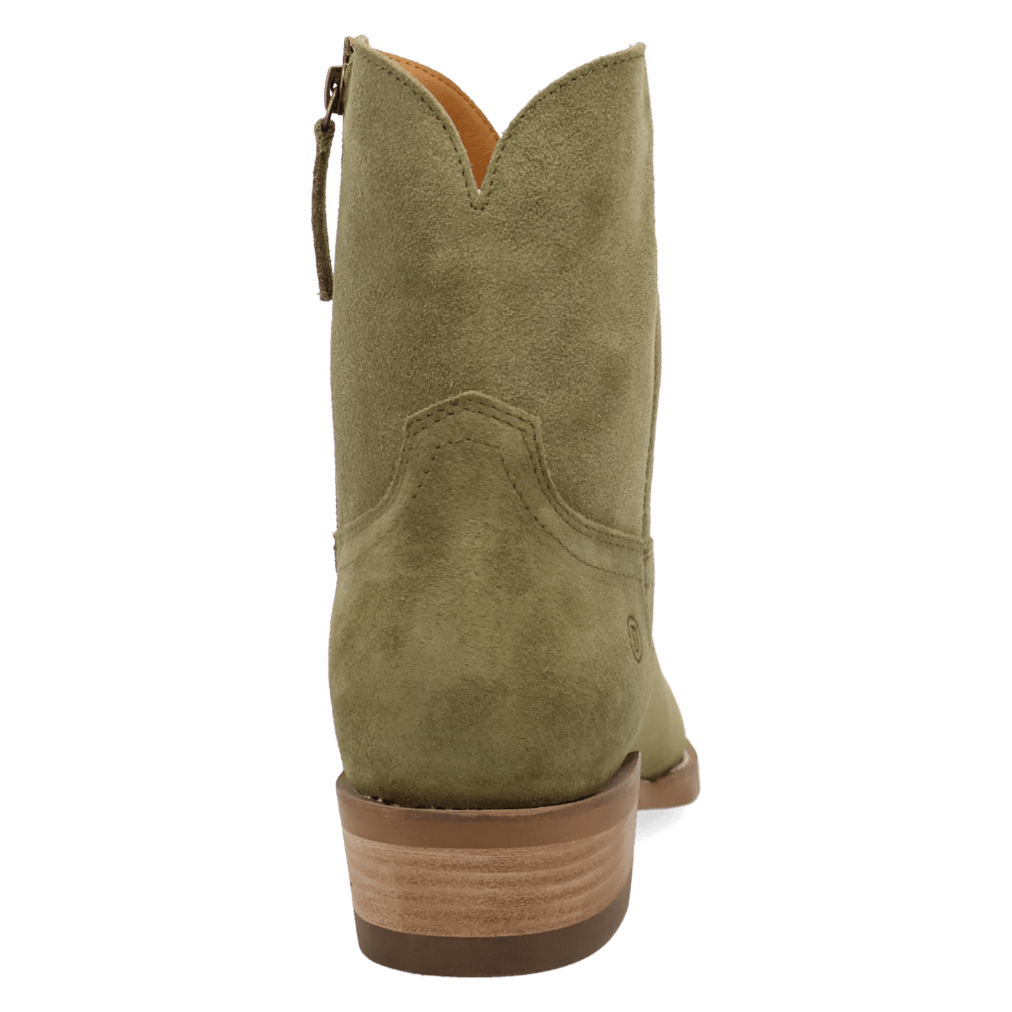 PRODUCT SHOT NIGHT SHIFT LEATHER BOOT AT 180 DEGREE BACK ANGLE
