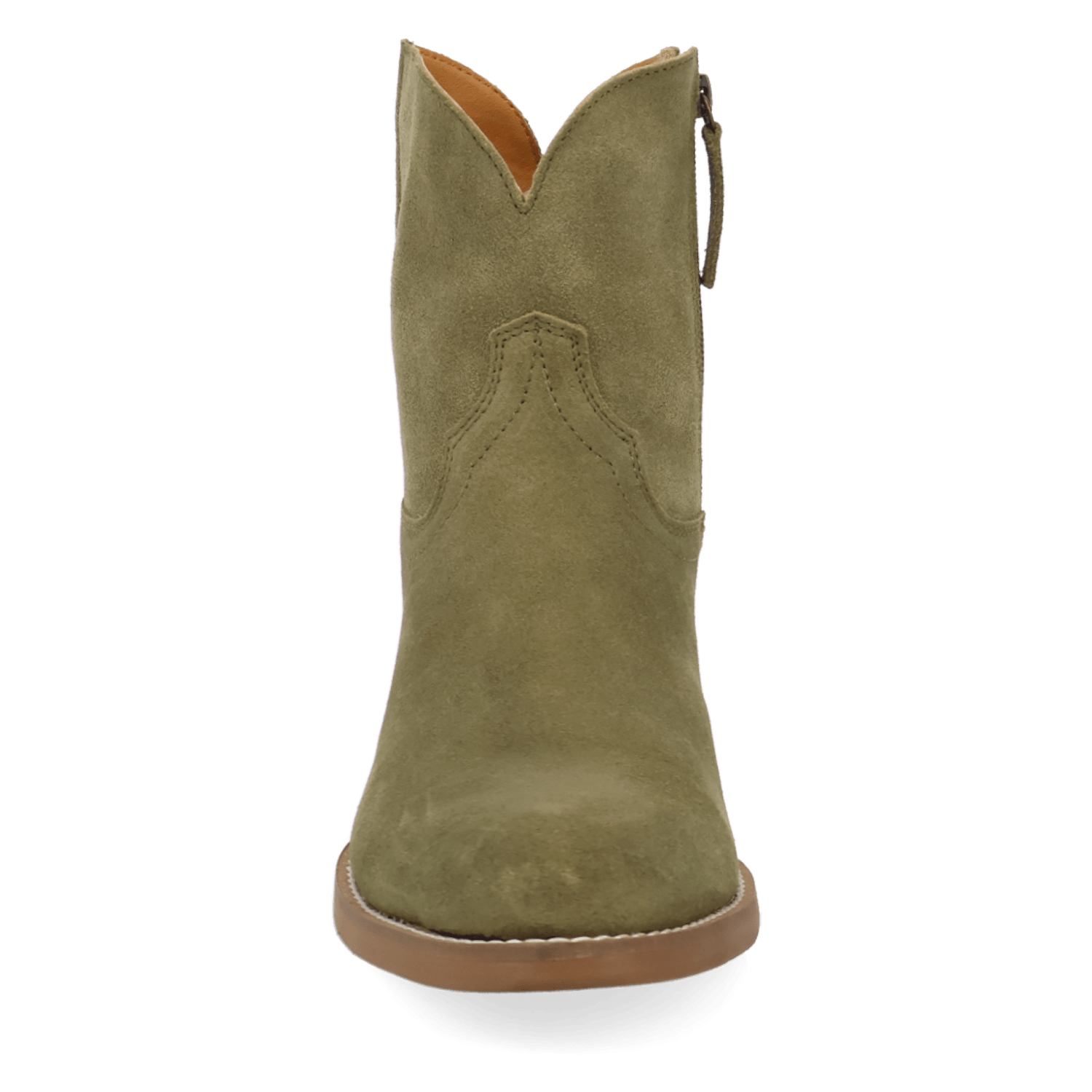 PRODUCT SHOT NIGHT SHIFT LEATHER BOOT AT FRONT ANGLE