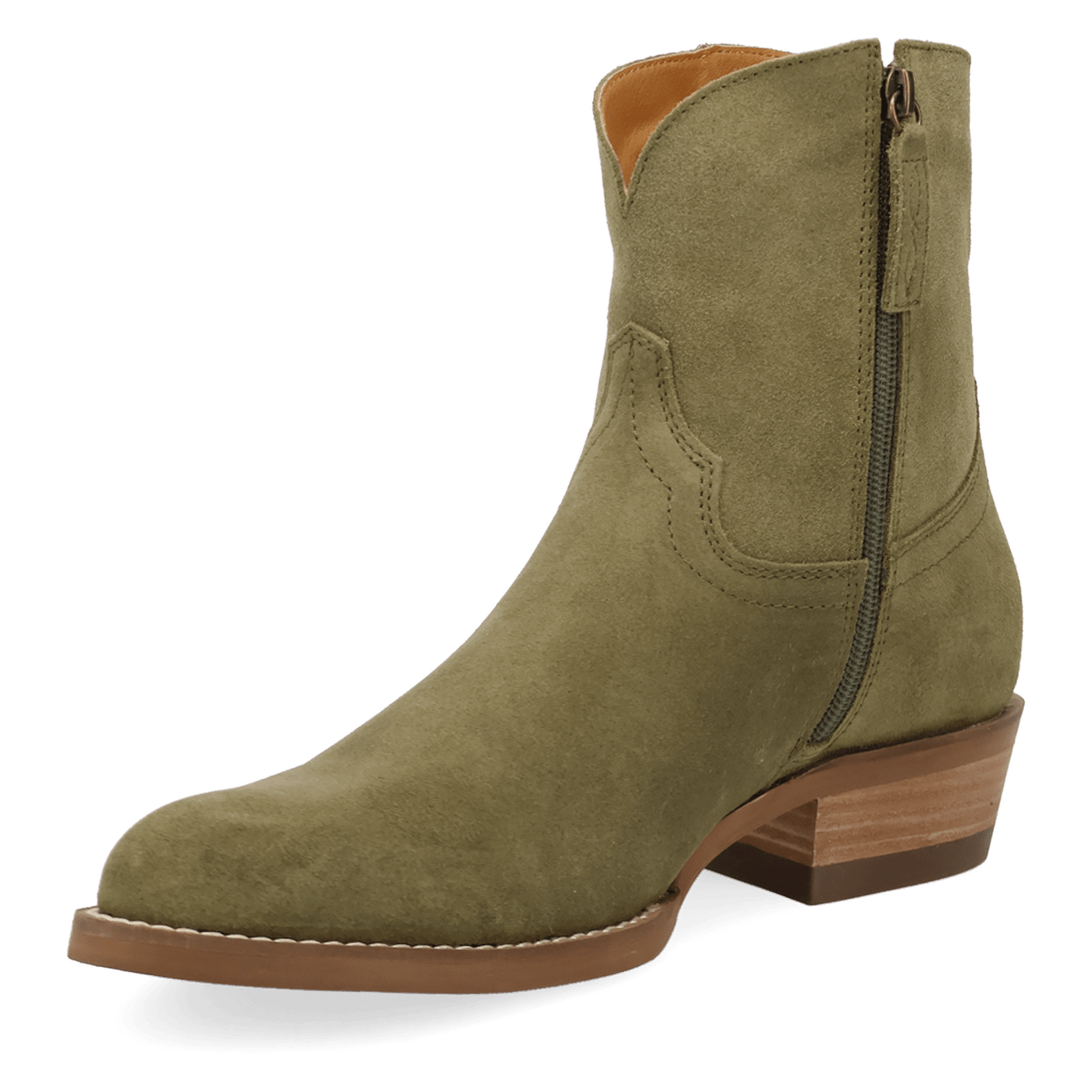 PRODUCT SHOT NIGHT SHIFT LEATHER BOOT AT 225 DEGREE ANGLE