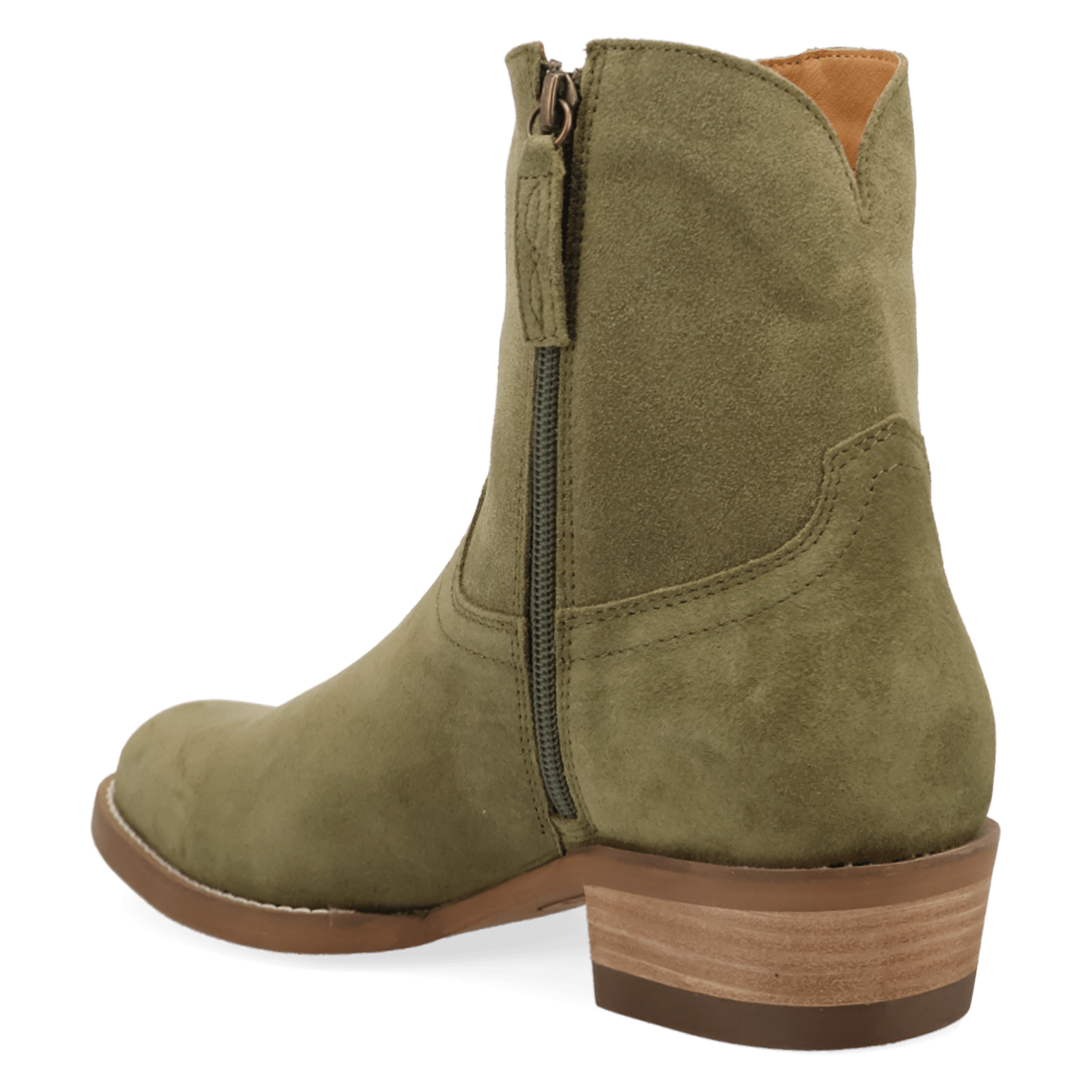 PRODUCT SHOT NIGHT SHIFT LEATHER BOOT AT 270 DEGREE ANGLE