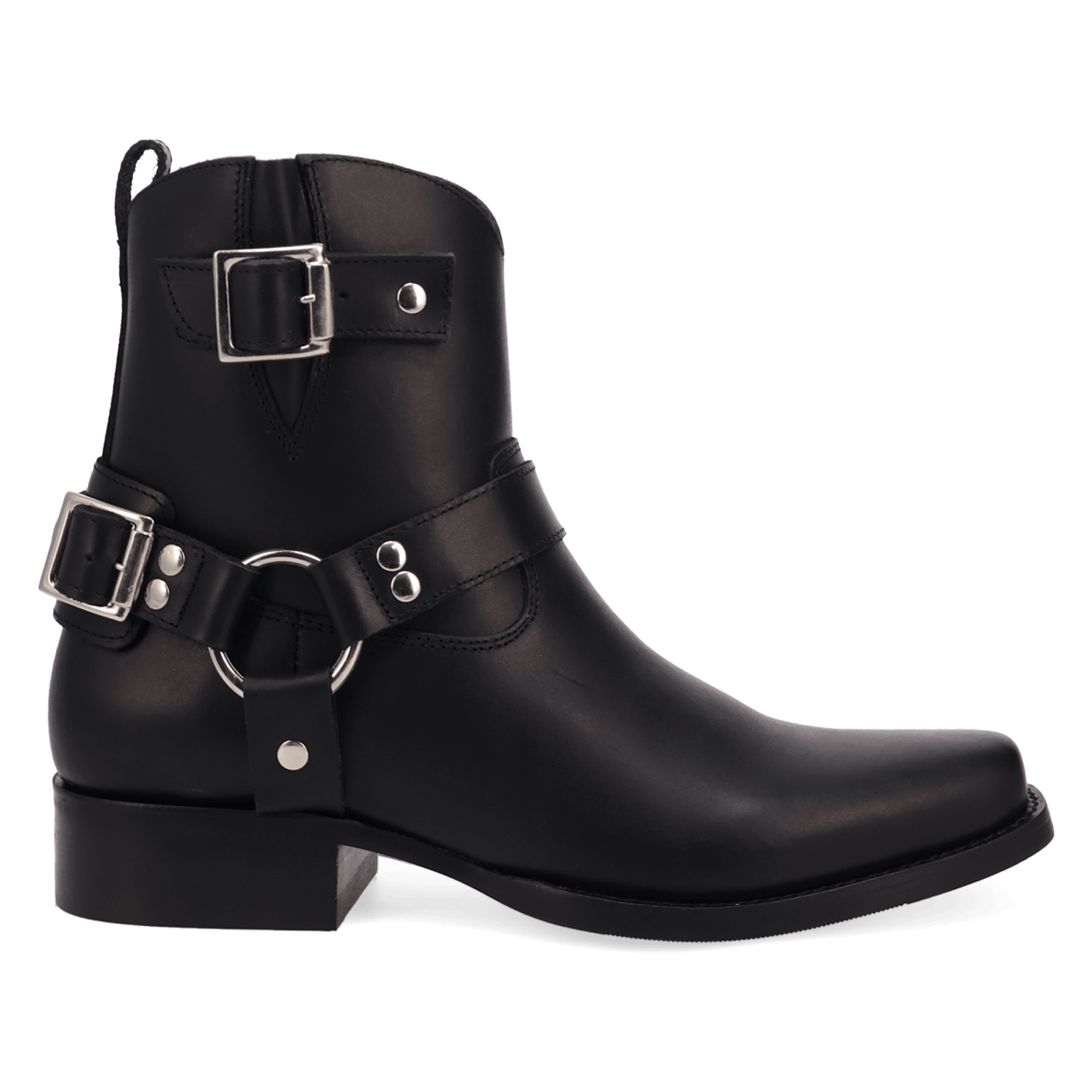 PRODUCT SHOT RENEGADE LEATHER BOOT AT 90 DEGREE INSIDE ANGLE