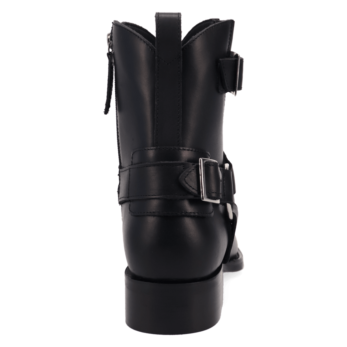 PRODUCT SHOT RENEGADE LEATHER BOOT AT 180 DEGREE BACK ANGLE