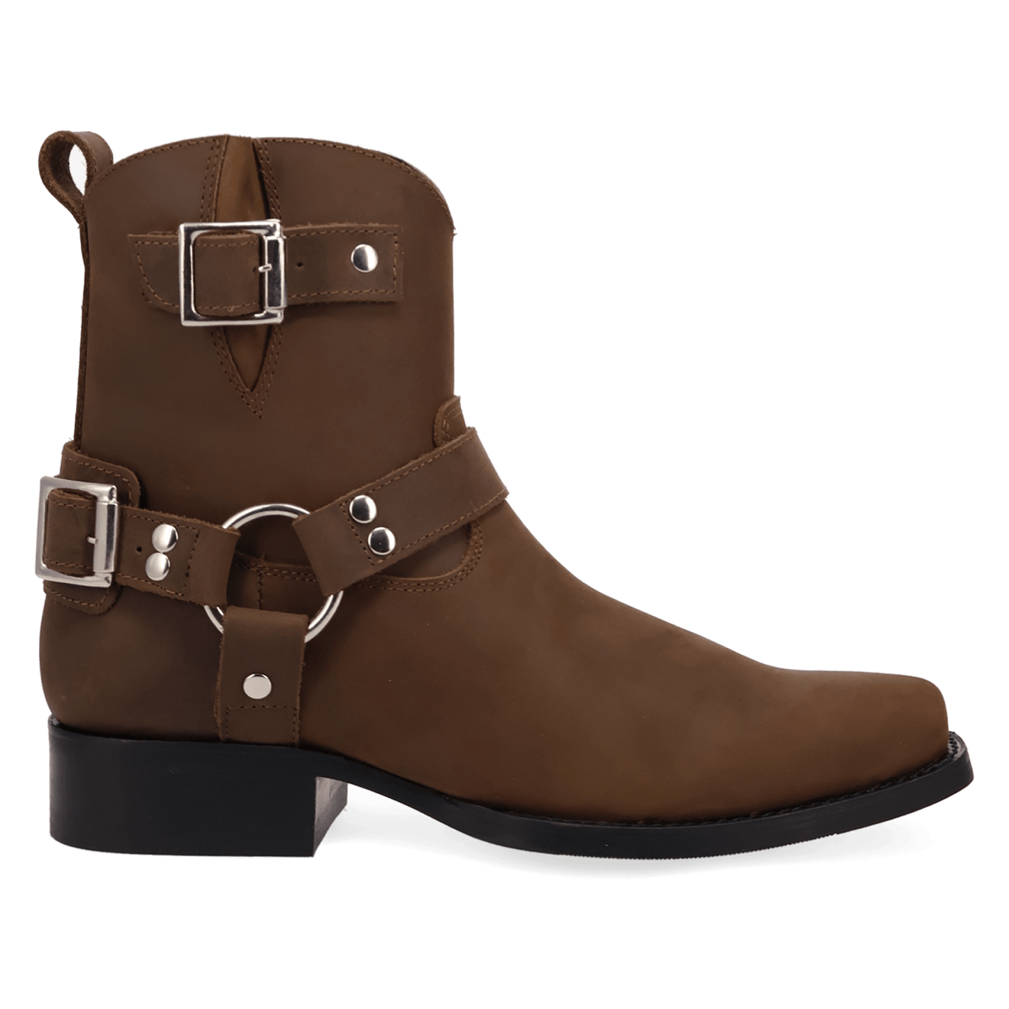 PRODUCT SHOT RENEGADE LEATHER BOOT AT 90 DEGREE INSIDE ANGLE