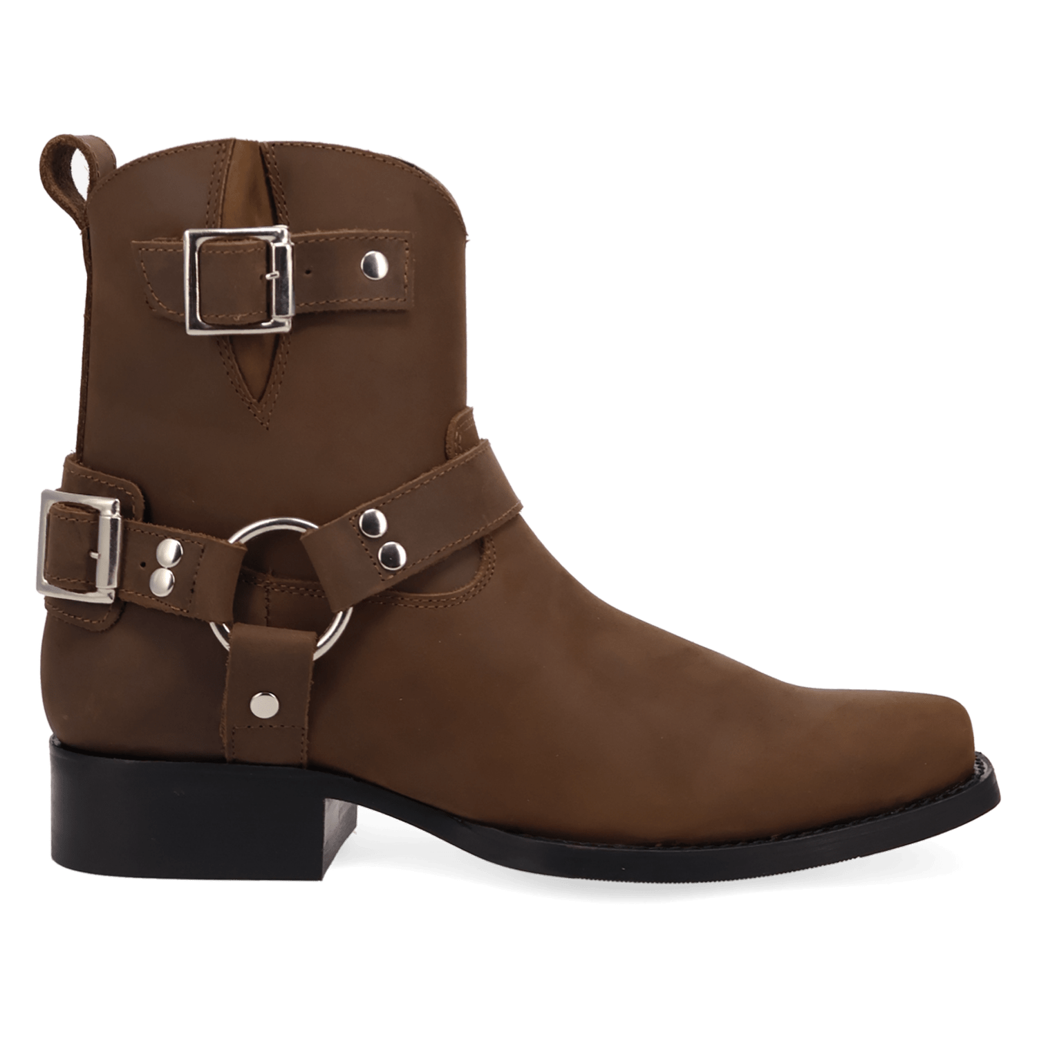 PRODUCT SHOT RENEGADE LEATHER BOOT AT 90 DEGREE INSIDE ANGLE