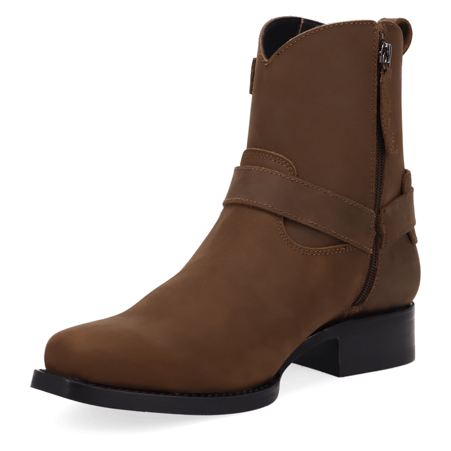 PRODUCT SHOT RENEGADE LEATHER BOOT AT 225 DEGREE ANGLE