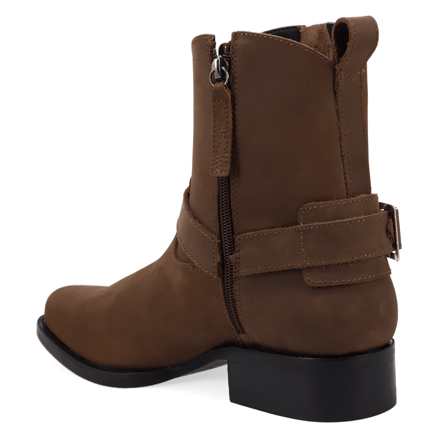 PRODUCT SHOT RENEGADE LEATHER BOOT AT 270 DEGREE ANGLE