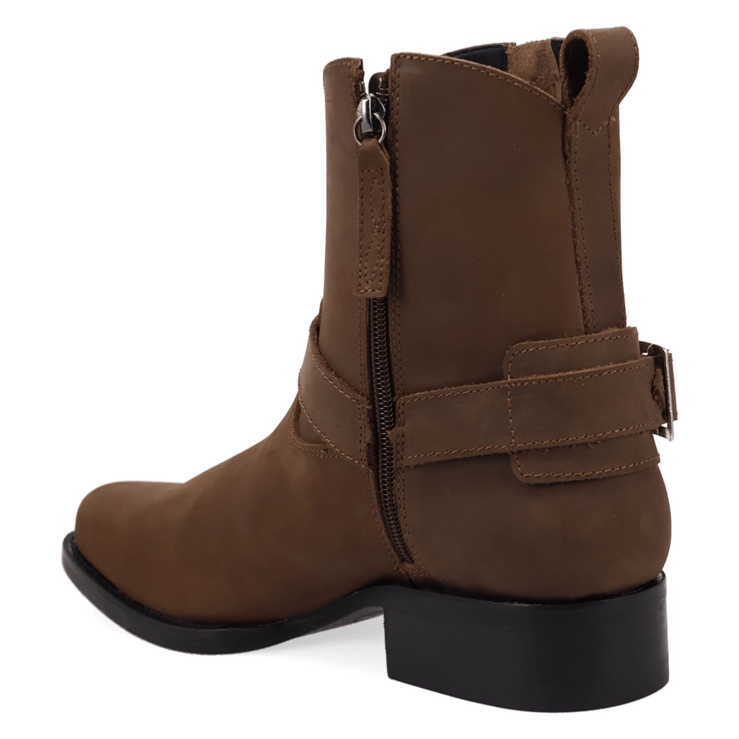 PRODUCT SHOT RENEGADE LEATHER BOOT AT 270 DEGREE ANGLE