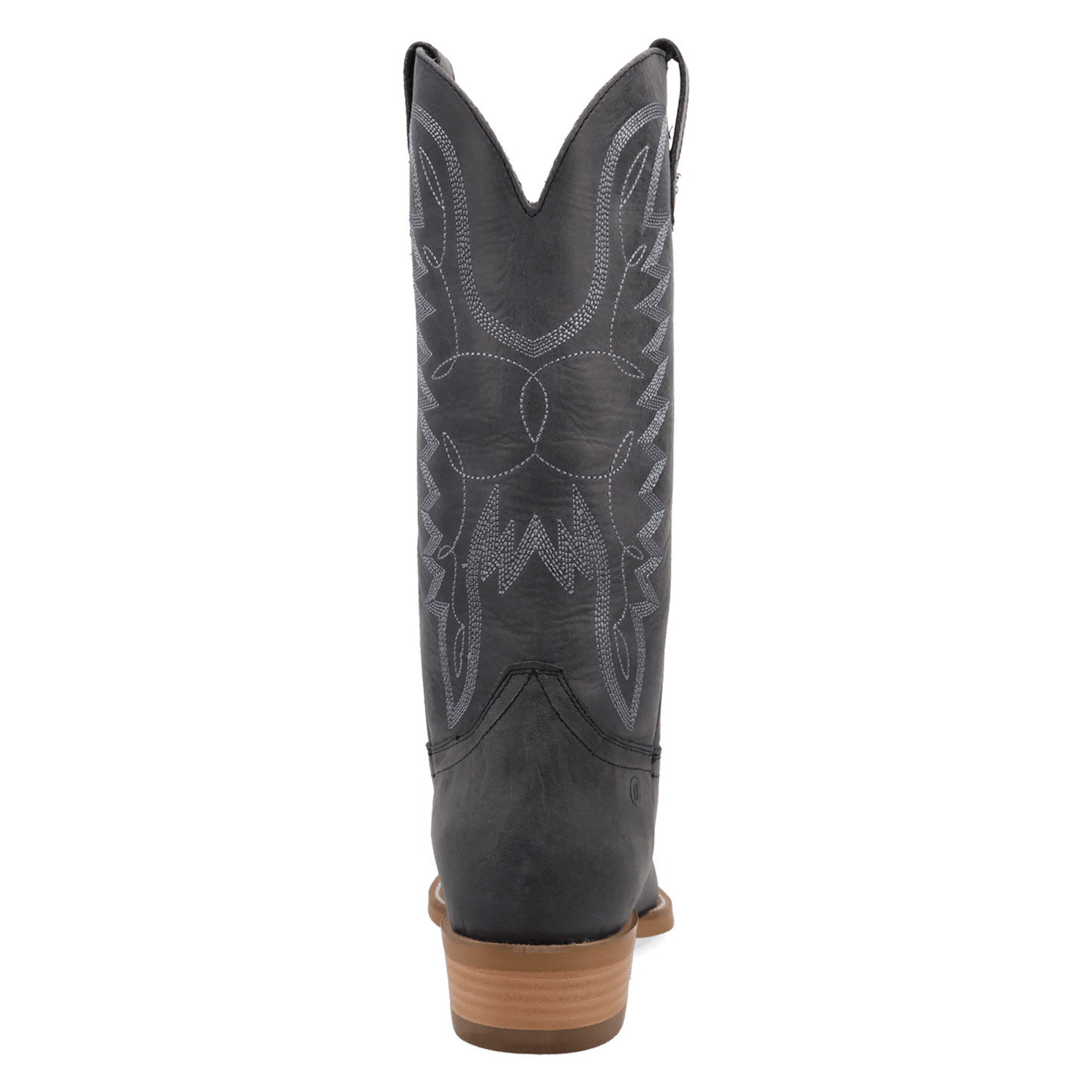 PRODUCT SHOT WORKHORSE LEATHER BOOT AT 180 DEGREE BACK ANGLE
