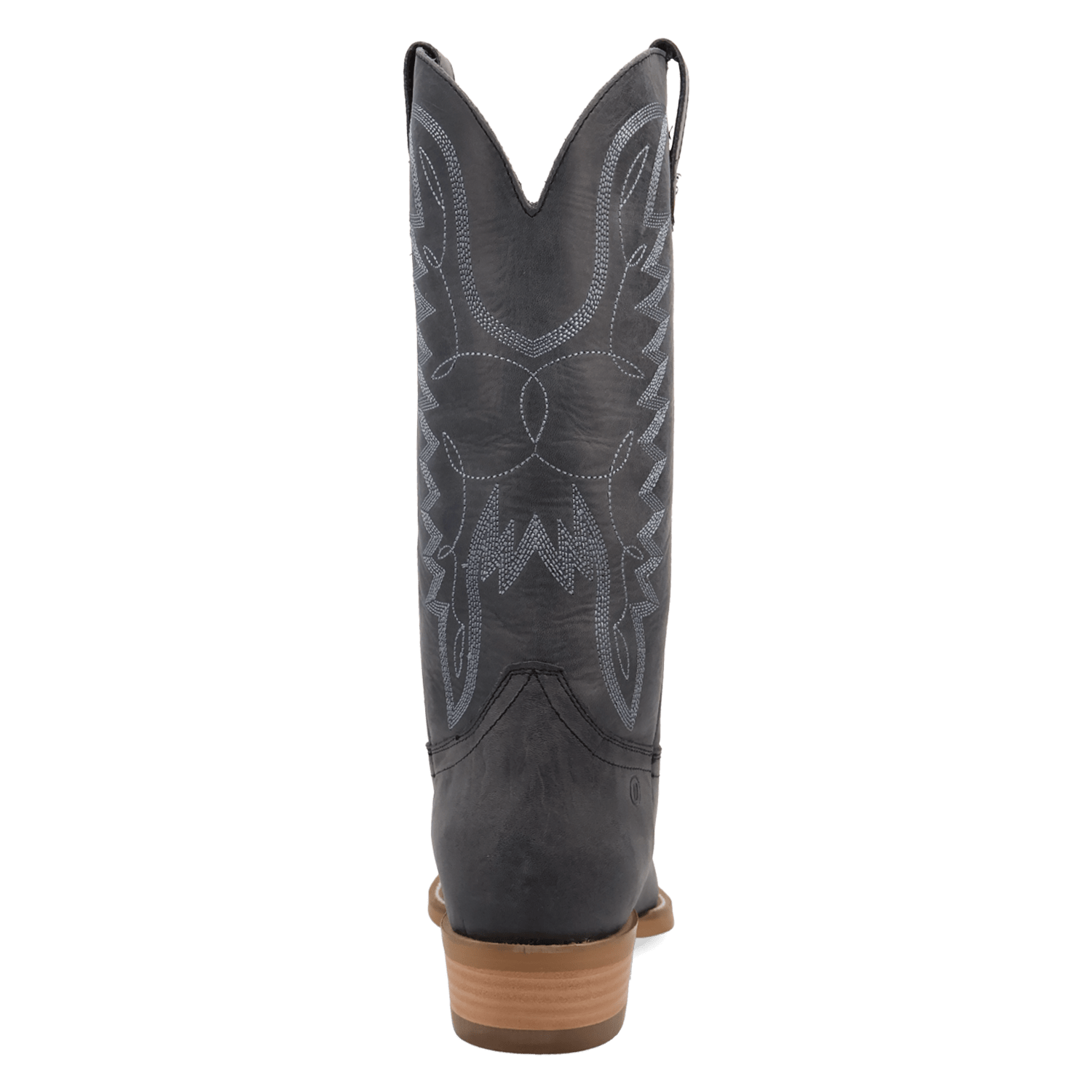 PRODUCT SHOT WORKHORSE LEATHER BOOT AT 180 DEGREE BACK ANGLE