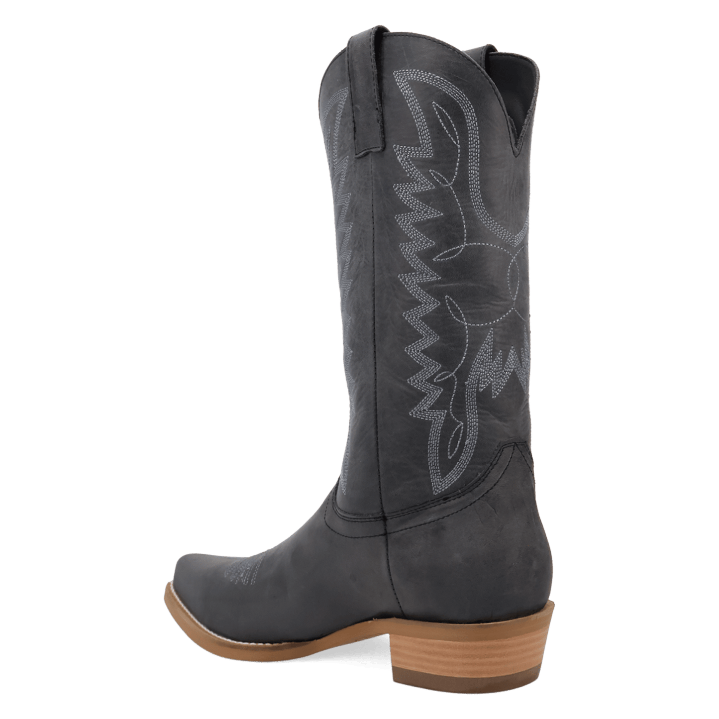 PRODUCT SHOT WORKHORSE LEATHER BOOT AT 270 DEGREE ANGLE