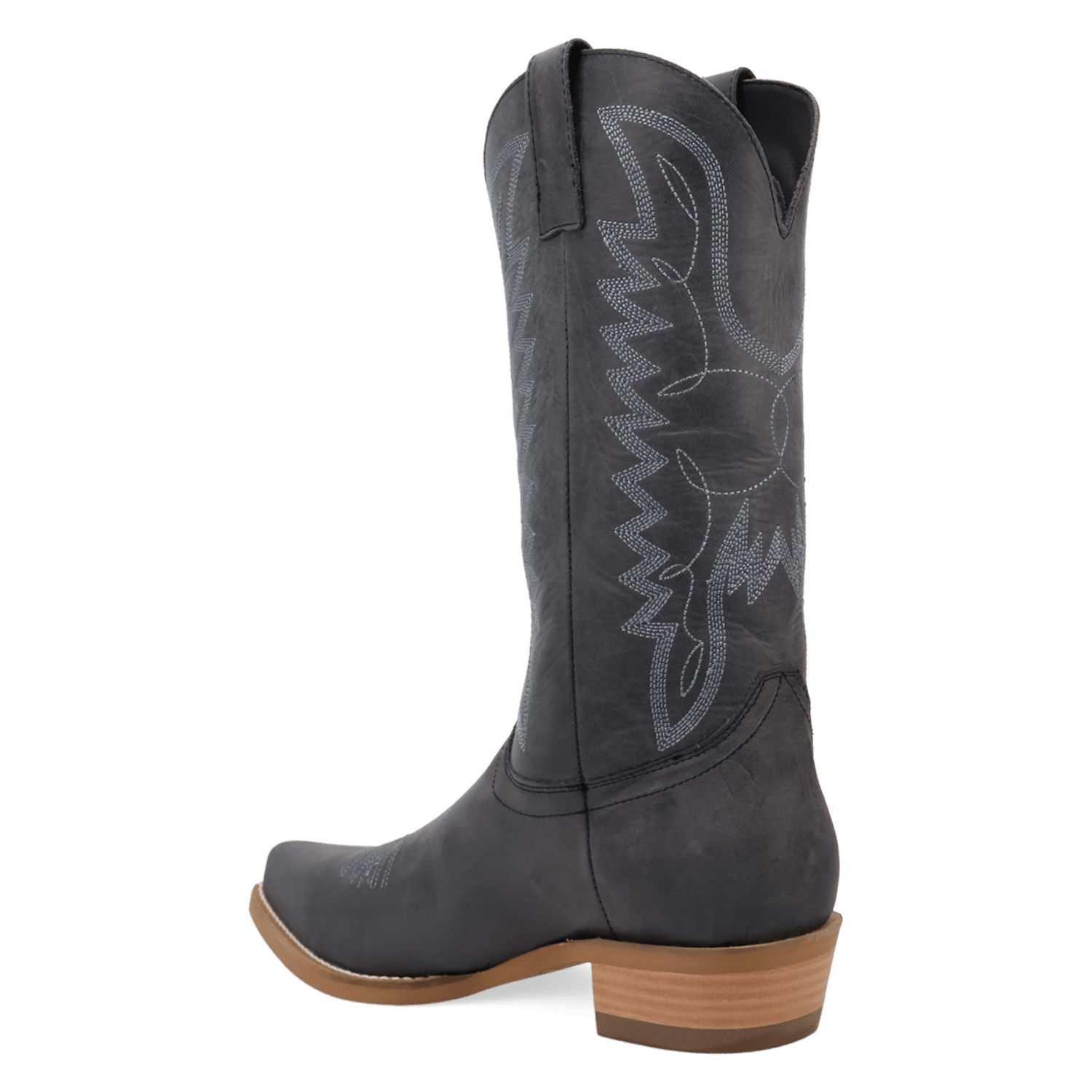 PRODUCT SHOT WORKHORSE LEATHER BOOT AT 270 DEGREE ANGLE