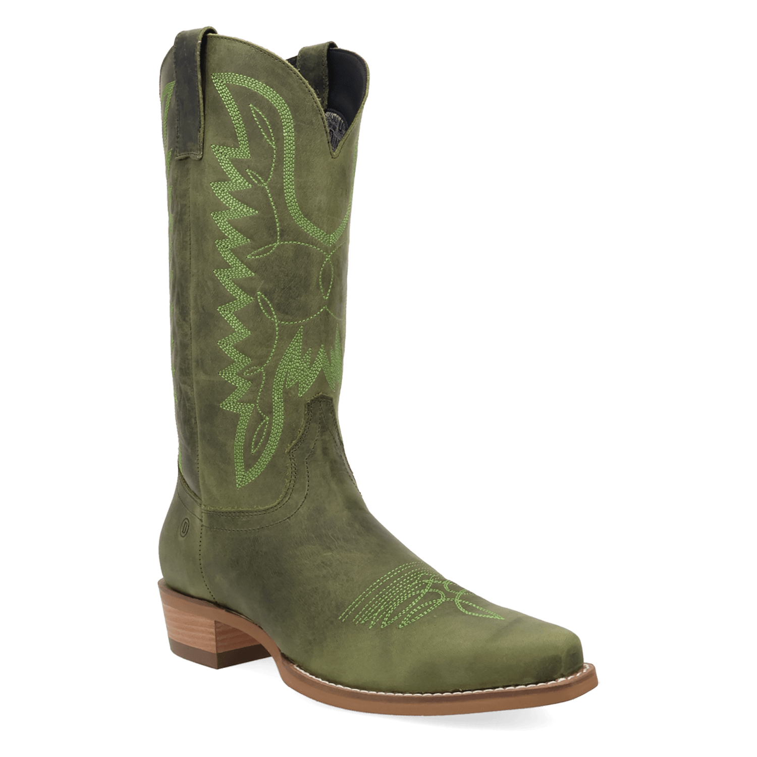 PRODUCT SHOT WORKHORSE LEATHER BOOT AT 45 DEGREE ANGLE