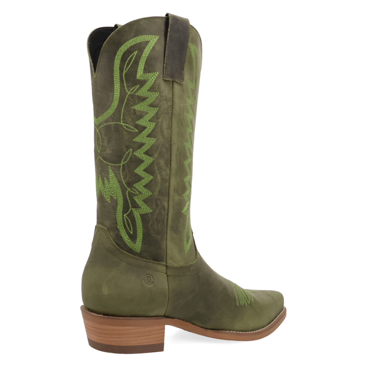 PRODUCT SHOT WORKHORSE LEATHER BOOT AT 315 DEGREE ANGLE
