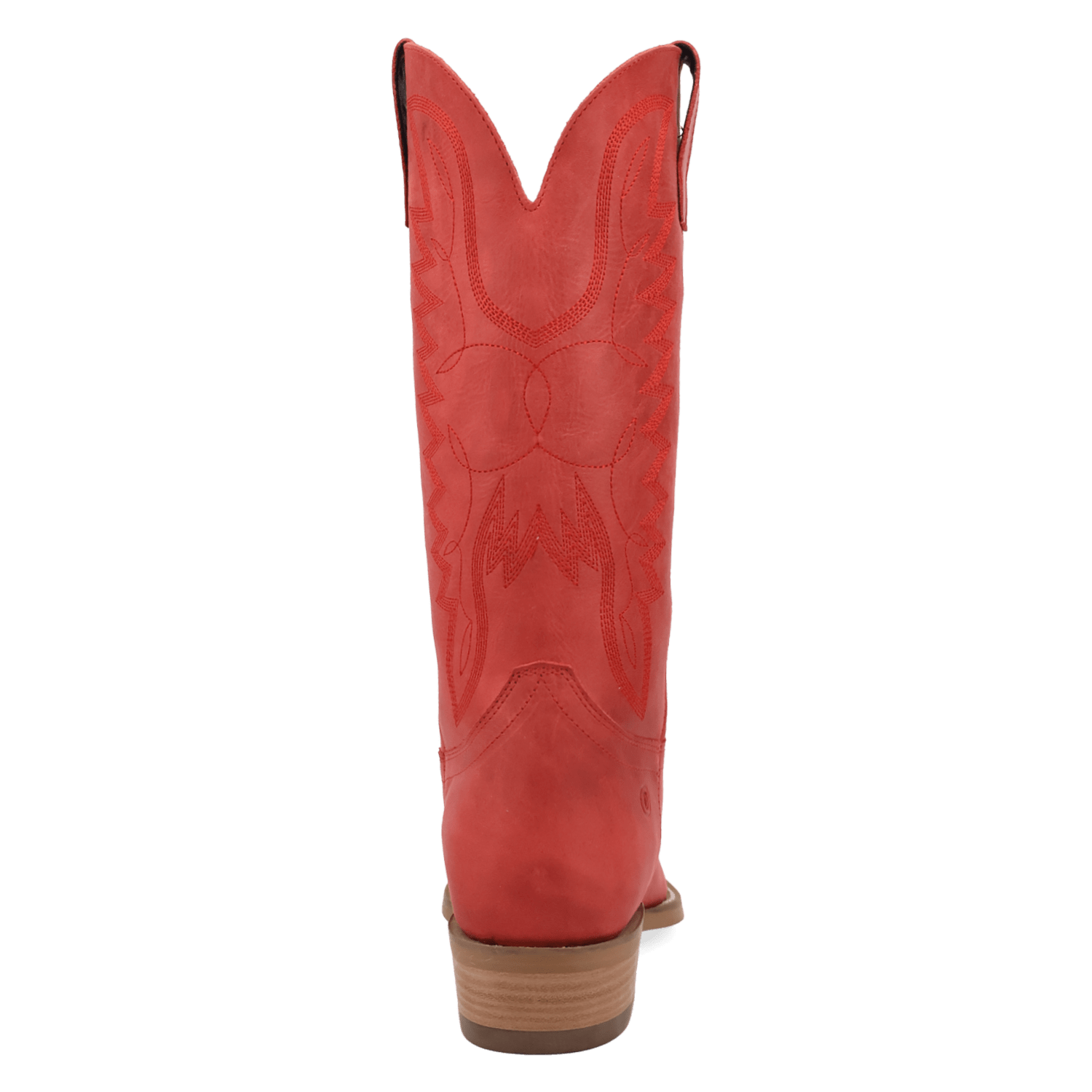 PRODUCT SHOT WORKHORSE LEATHER BOOT AT 180 DEGREE BACK ANGLE