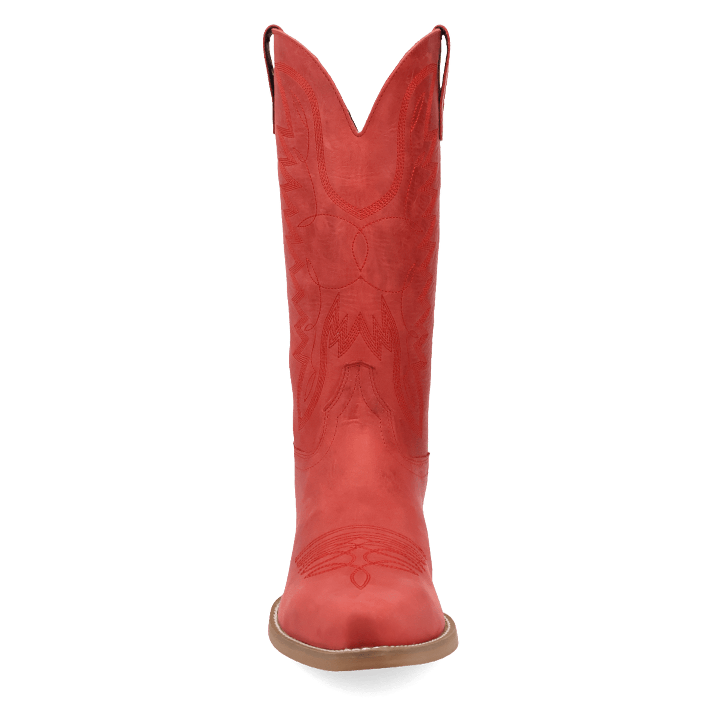 PRODUCT SHOT WORKHORSE LEATHER BOOT AT FRONT ANGLE