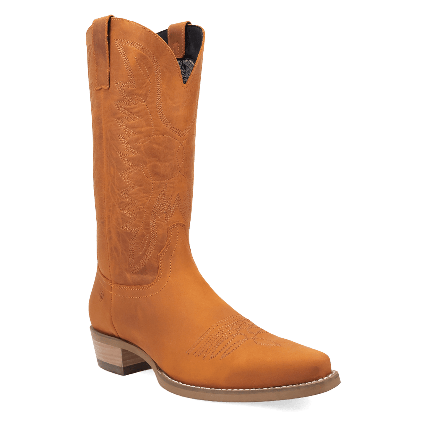 PRODUCT SHOT WORKHORSE LEATHER BOOT AT 45 DEGREE ANGLE