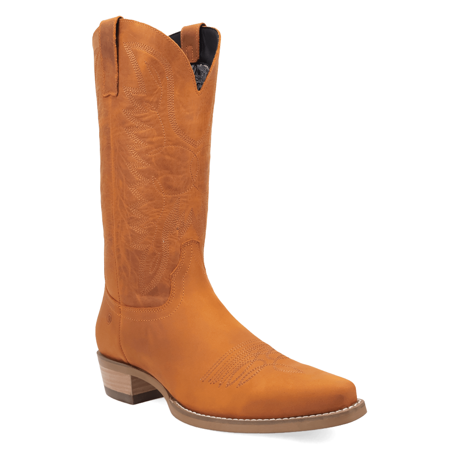 PRODUCT SHOT WORKHORSE LEATHER BOOT AT 45 DEGREE ANGLE