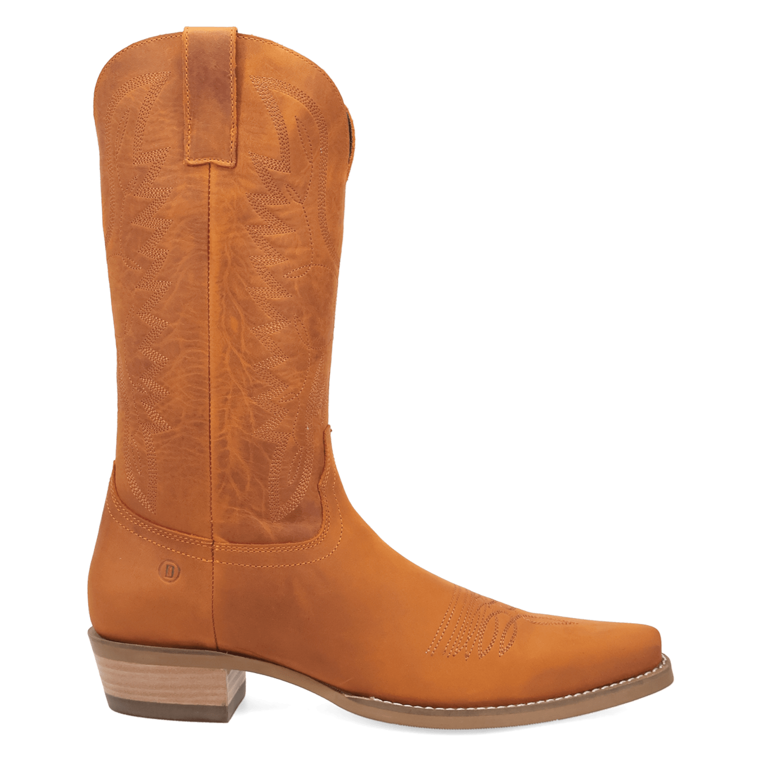 PRODUCT SHOT WORKHORSE LEATHER BOOT AT 90 DEGREE INSIDE ANGLE