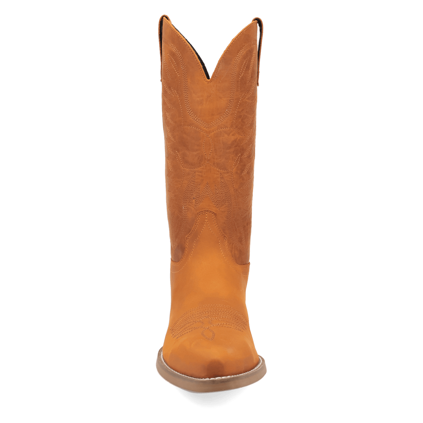 PRODUCT SHOT WORKHORSE LEATHER BOOT AT FRONT ANGLE