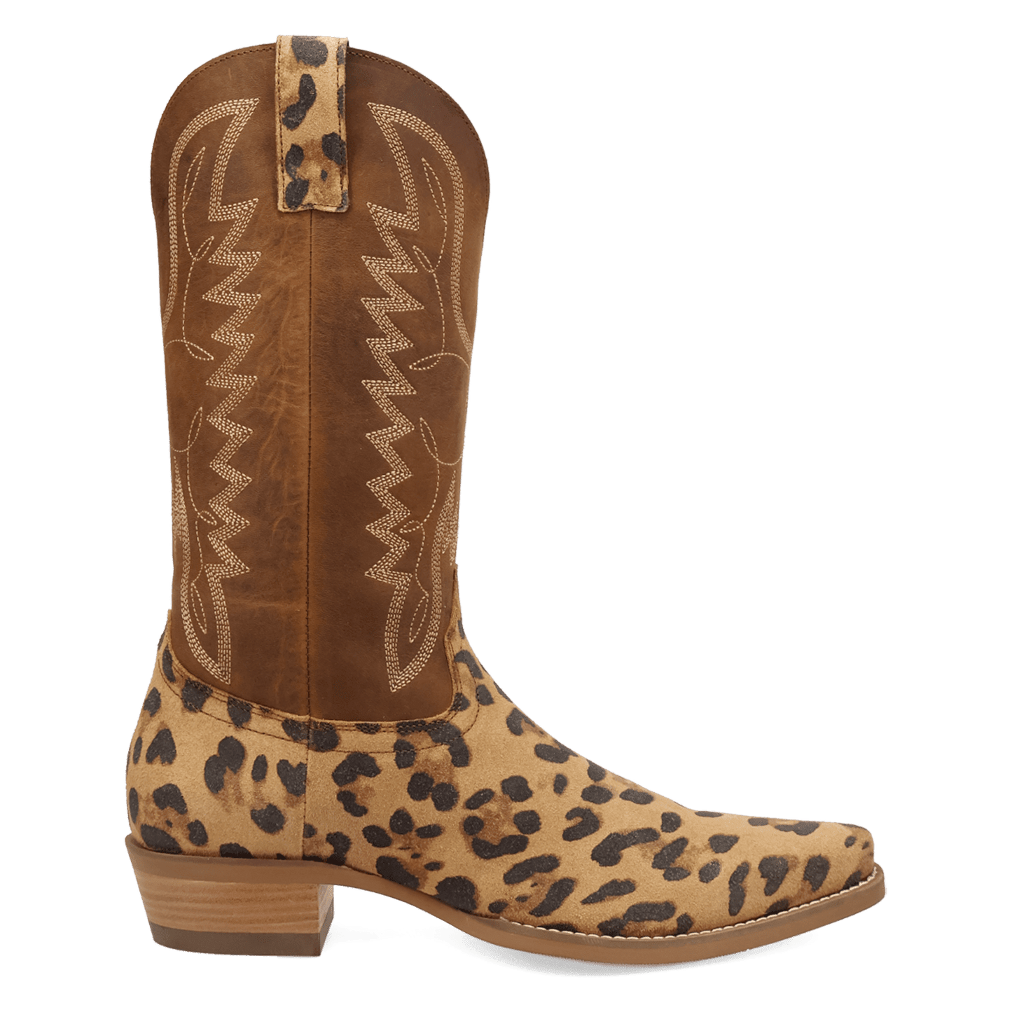 PRODUCT SHOT BULL'S EYE LEATHER BOOT AT 90 DEGREE INSIDE ANGLE