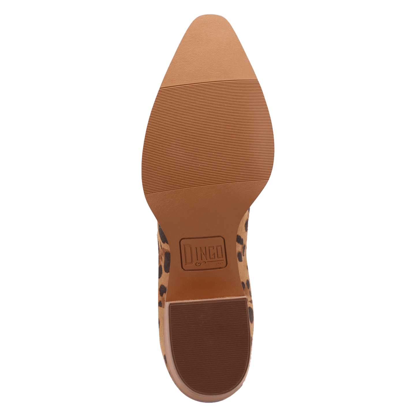 PRODUCT SHOT BULL'S EYE LEATHER BOOT AT OUTSOLE ANGLE
