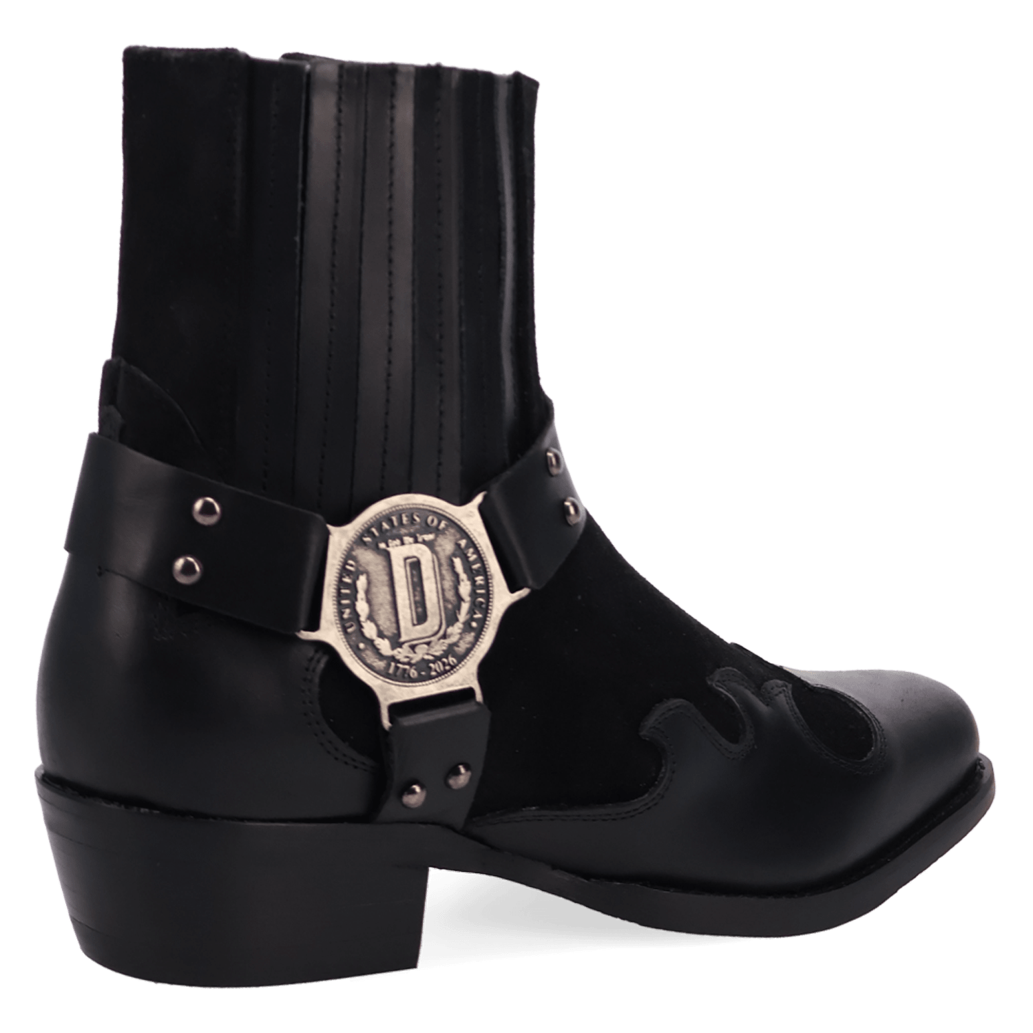 PRODUCT SHOT BANDIT LEATHER BOOT AT 315 DEGREE ANGLE
