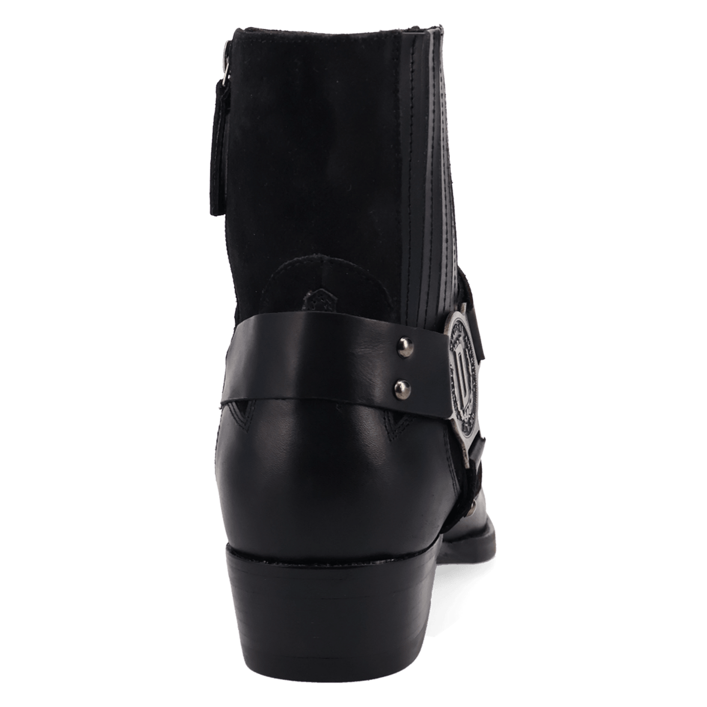 PRODUCT SHOT BANDIT LEATHER BOOT AT 180 DEGREE BACK ANGLE