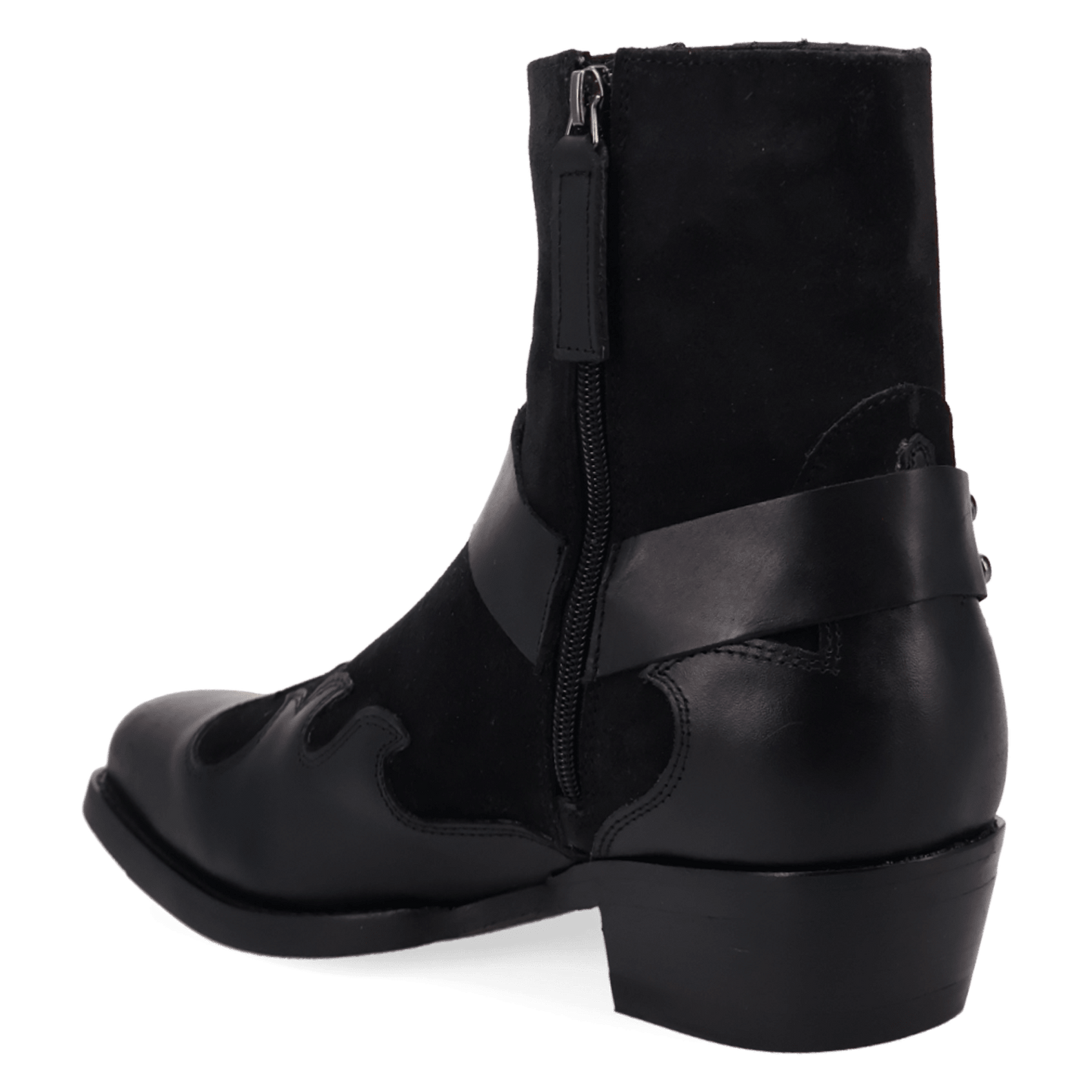 PRODUCT SHOT BANDIT LEATHER BOOT AT 270 DEGREE ANGLE