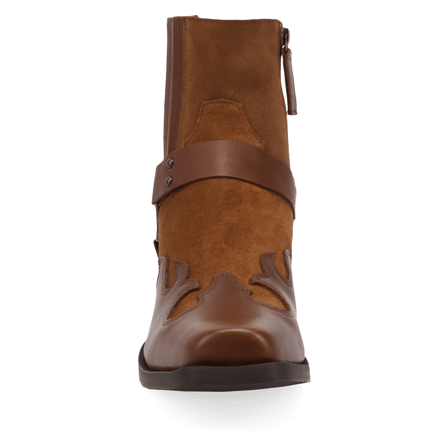 PRODUCT SHOT BANDIT LEATHER BOOT AT FRONT ANGLE