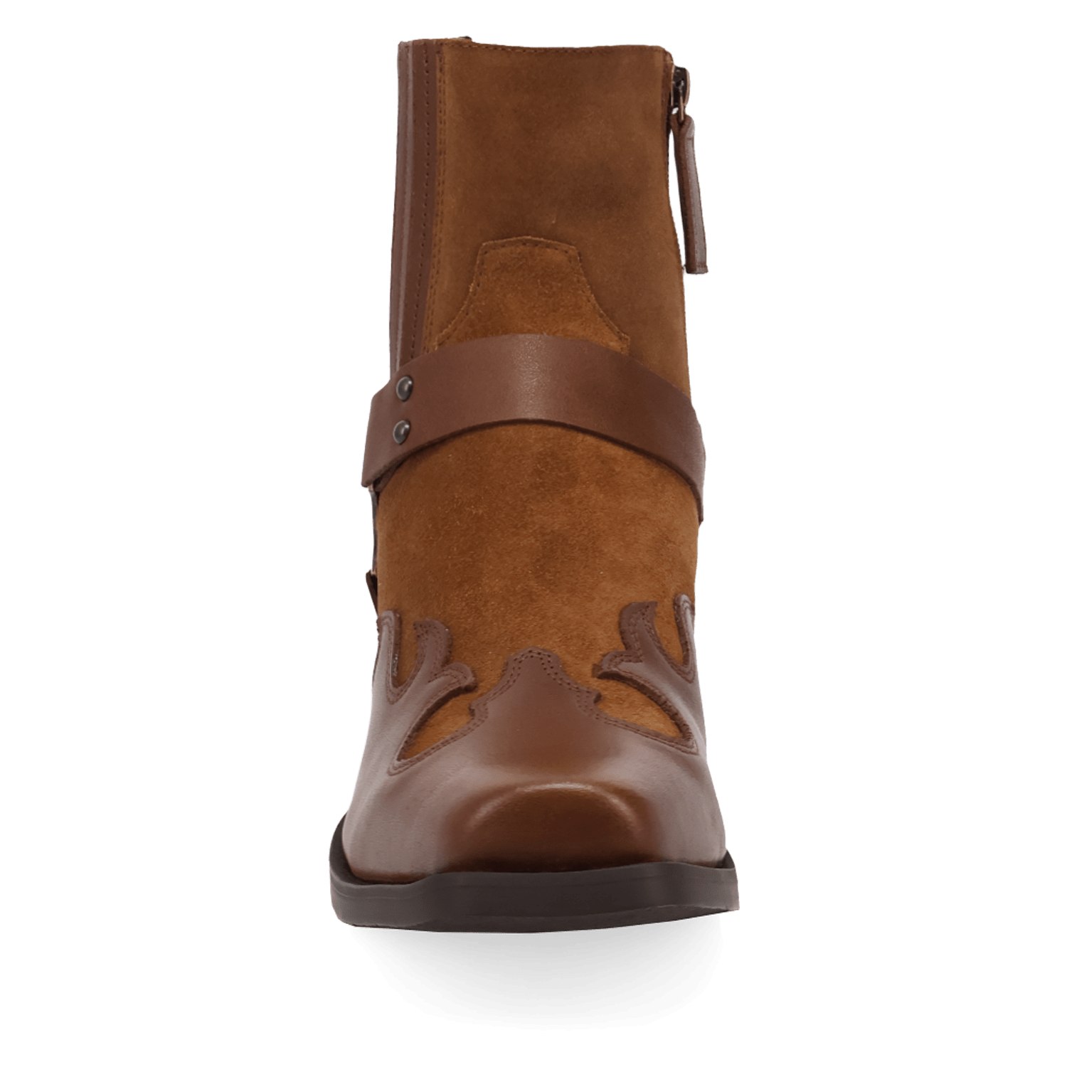 PRODUCT SHOT BANDIT LEATHER BOOT AT FRONT ANGLE