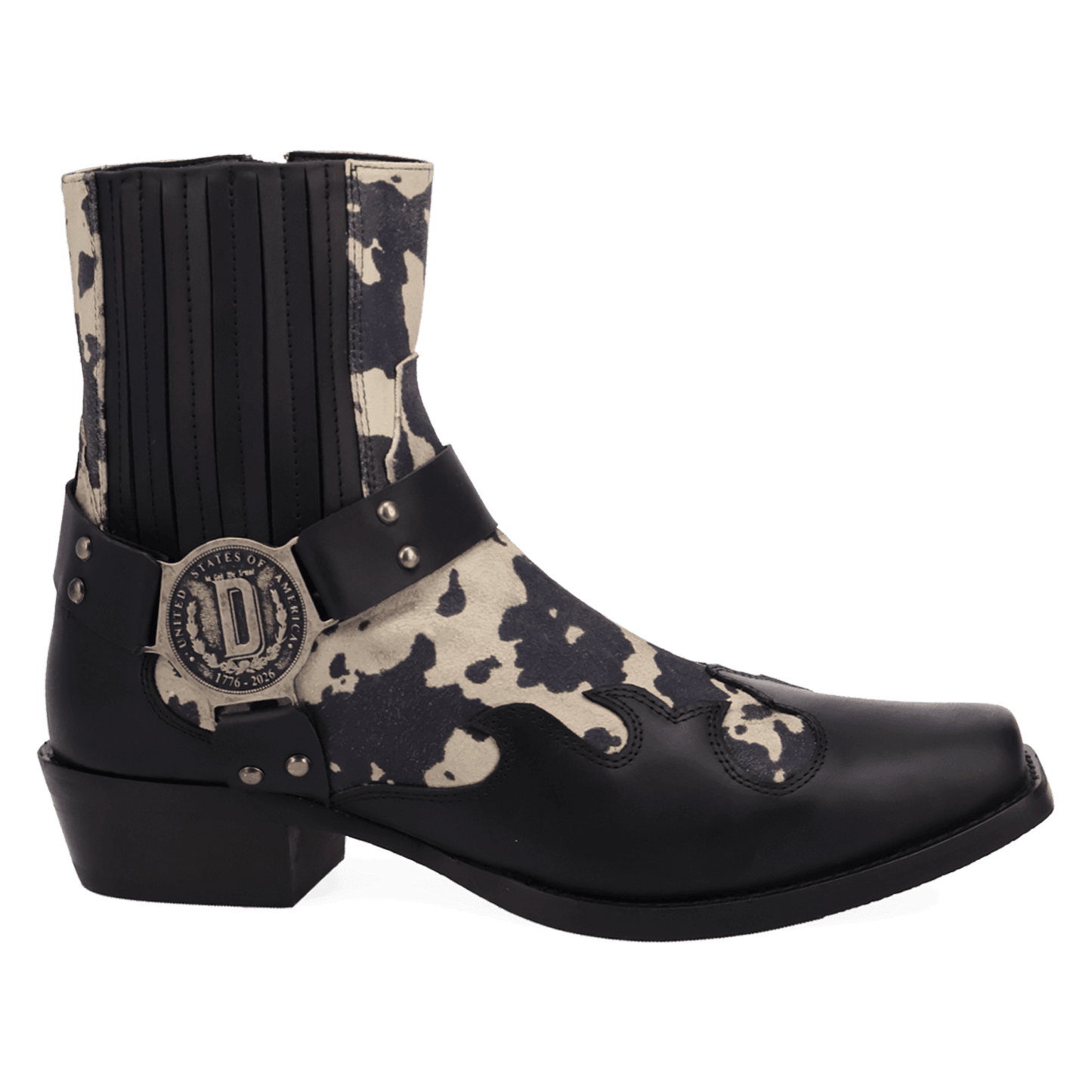 PRODUCT SHOT BANDIT LEATHER BOOT AT 90 DEGREE INSIDE ANGLE