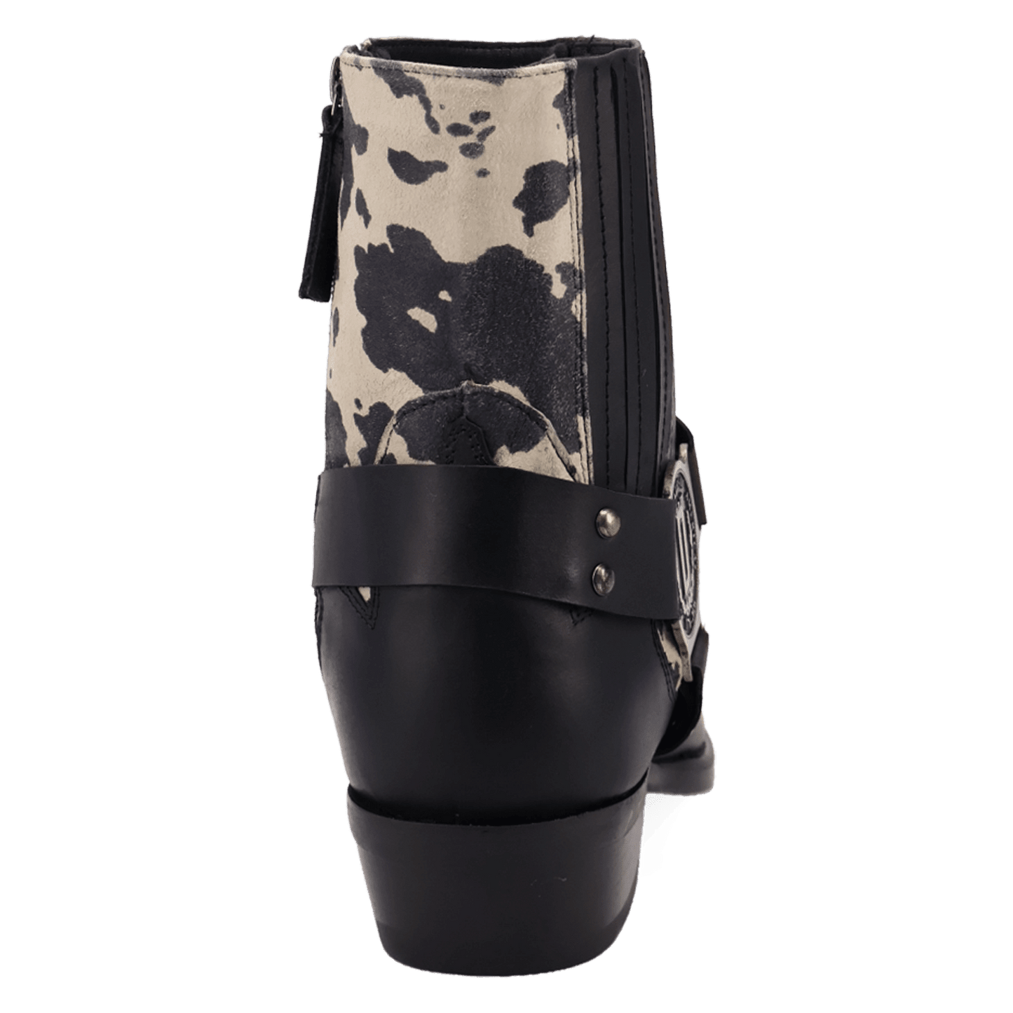PRODUCT SHOT BANDIT LEATHER BOOT AT 180 DEGREE BACK ANGLE