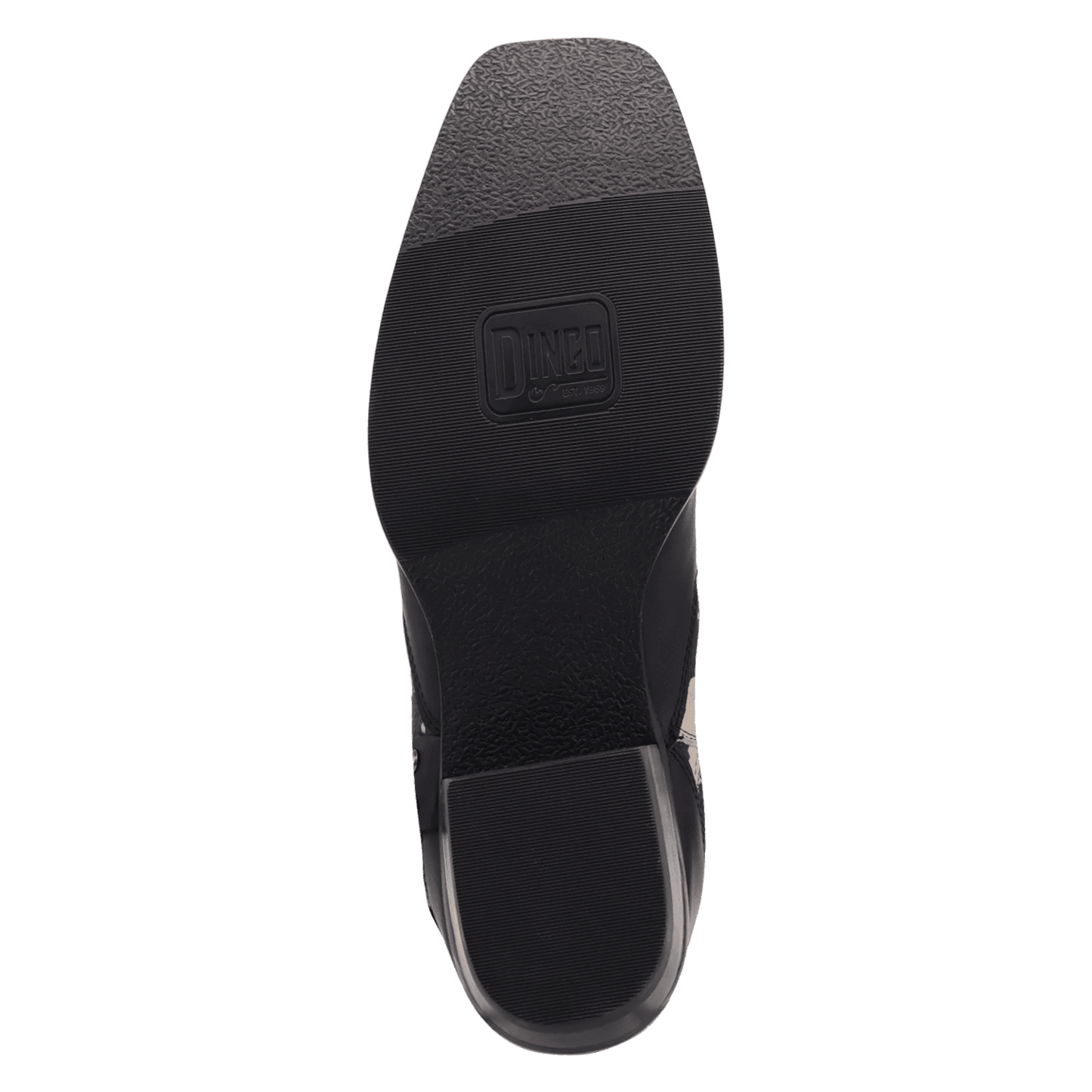 PRODUCT SHOT BANDIT LEATHER BOOT AT OUTSOLE ANGLE