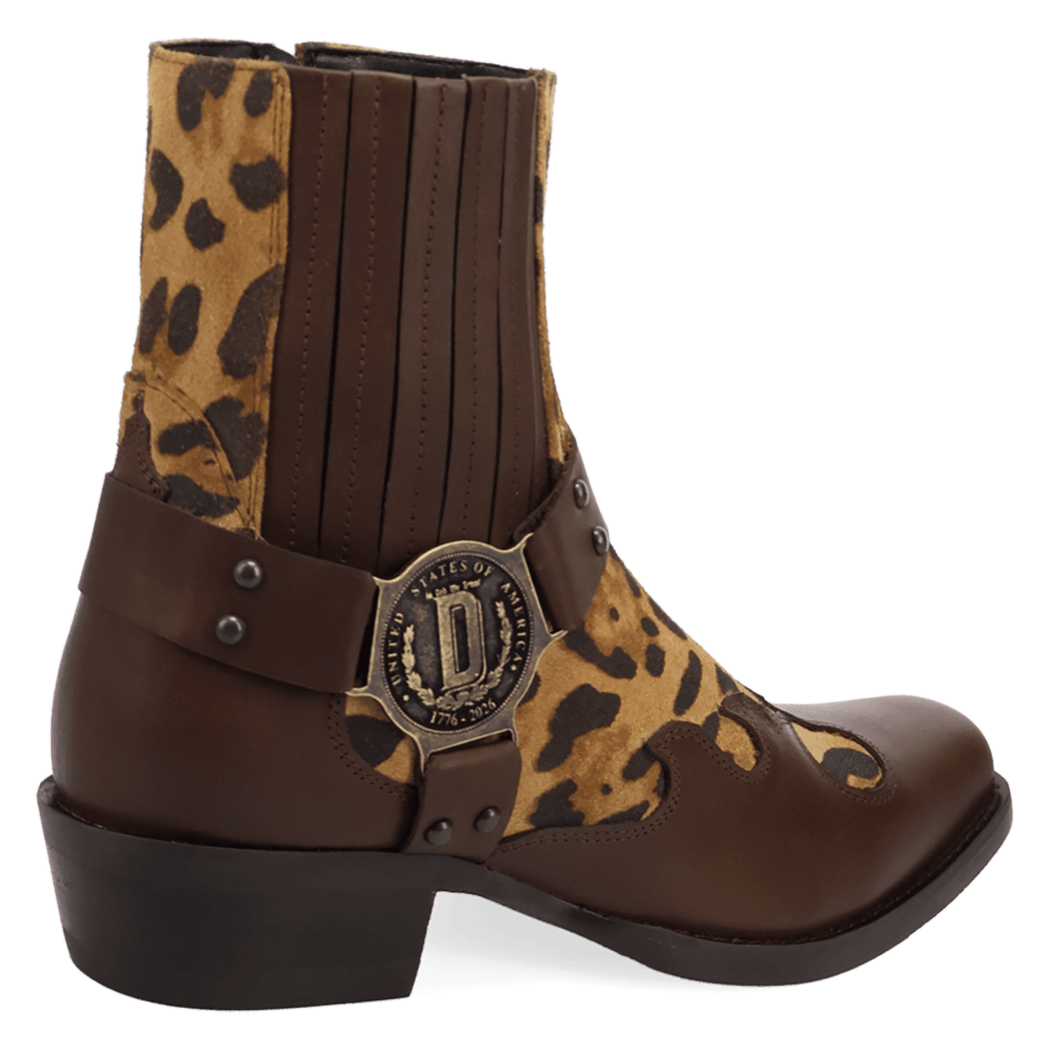 PRODUCT SHOT BANDIT LEATHER BOOT AT 315 DEGREE ANGLE