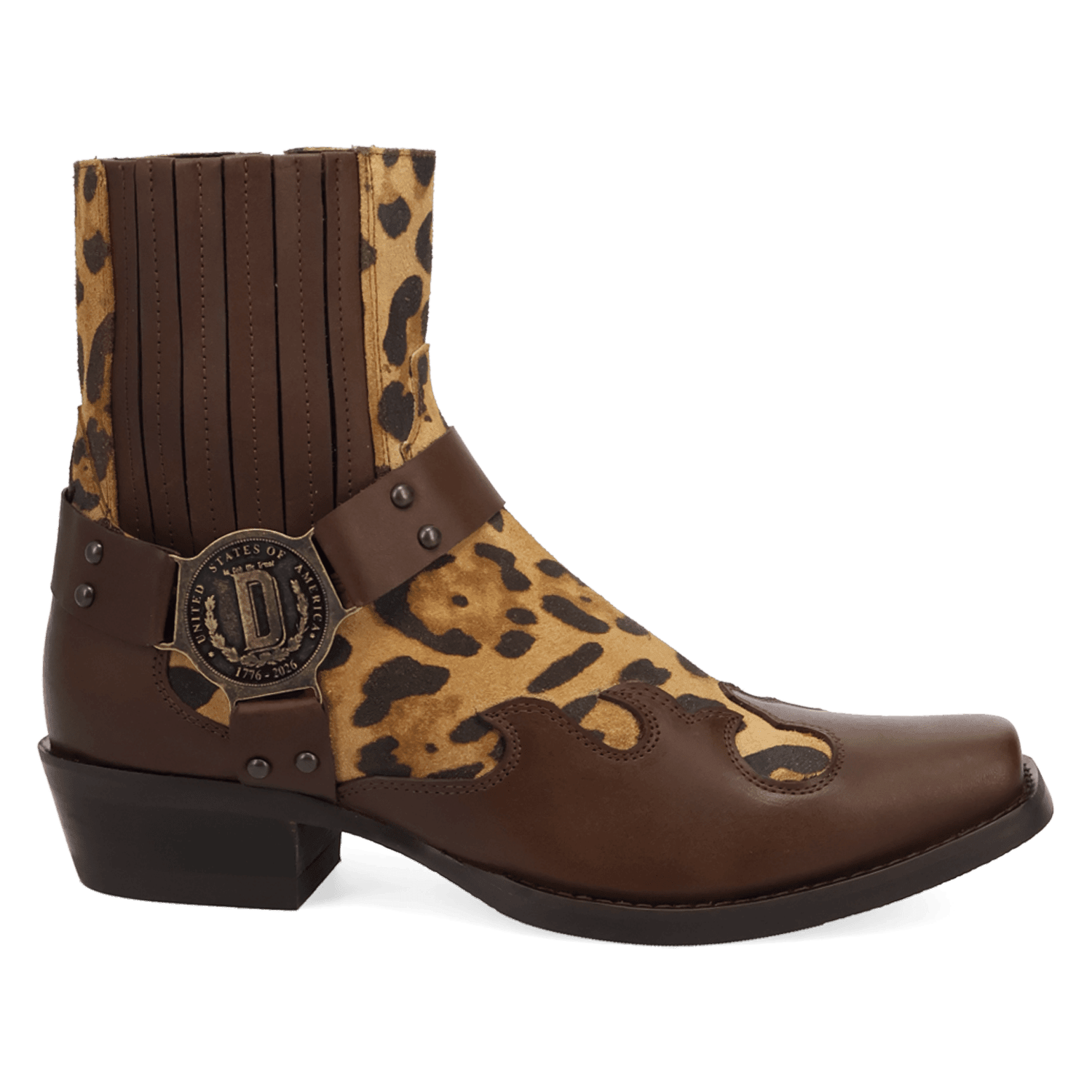 PRODUCT SHOT BANDIT LEATHER BOOT AT 90 DEGREE INSIDE ANGLE