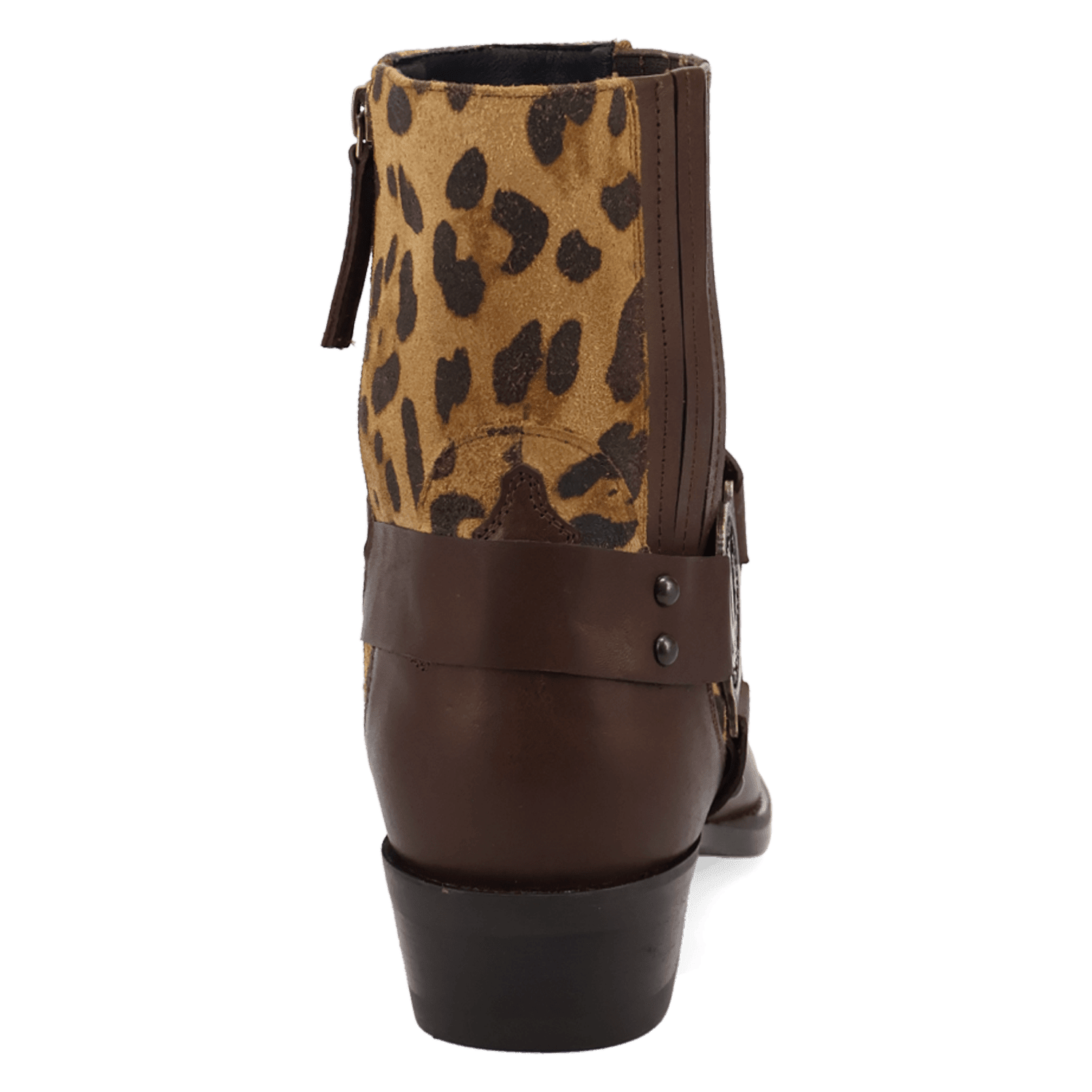 PRODUCT SHOT BANDIT LEATHER BOOT AT 180 DEGREE BACK ANGLE