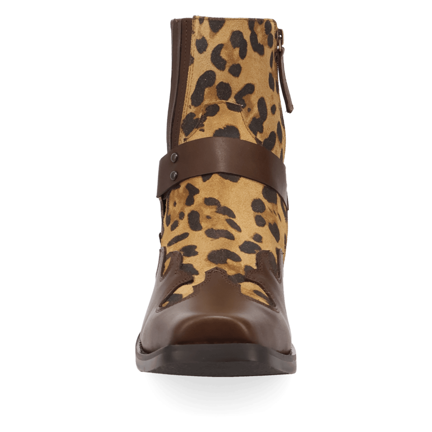 PRODUCT SHOT BANDIT LEATHER BOOT AT FRONT ANGLE