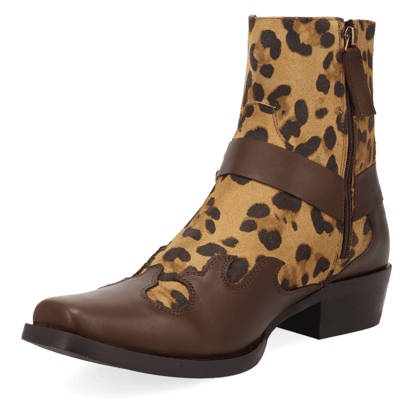 PRODUCT SHOT BANDIT LEATHER BOOT AT 225 DEGREE ANGLE