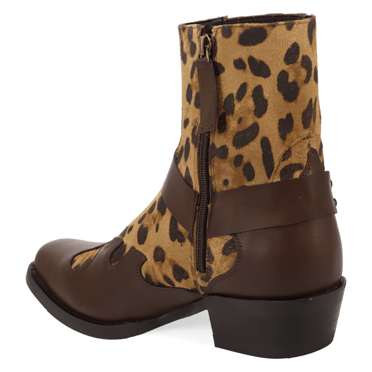 PRODUCT SHOT BANDIT LEATHER BOOT AT 270 DEGREE ANGLE