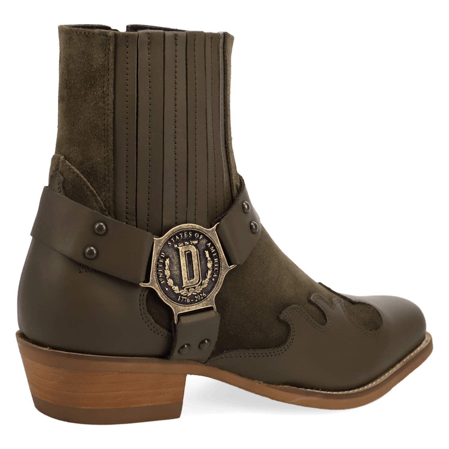 PRODUCT SHOT BANDIT LEATHER BOOT AT 315 DEGREE ANGLE