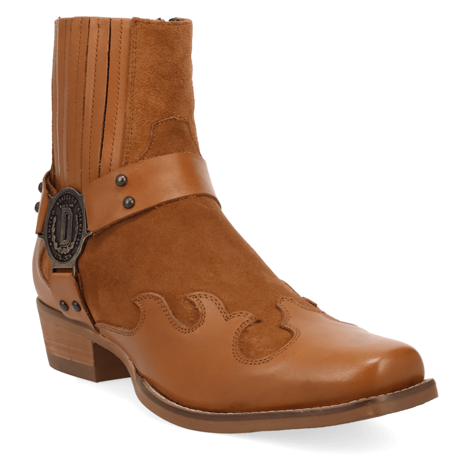 PRODUCT SHOT BANDIT LEATHER BOOT AT 45 DEGREE ANGLE
