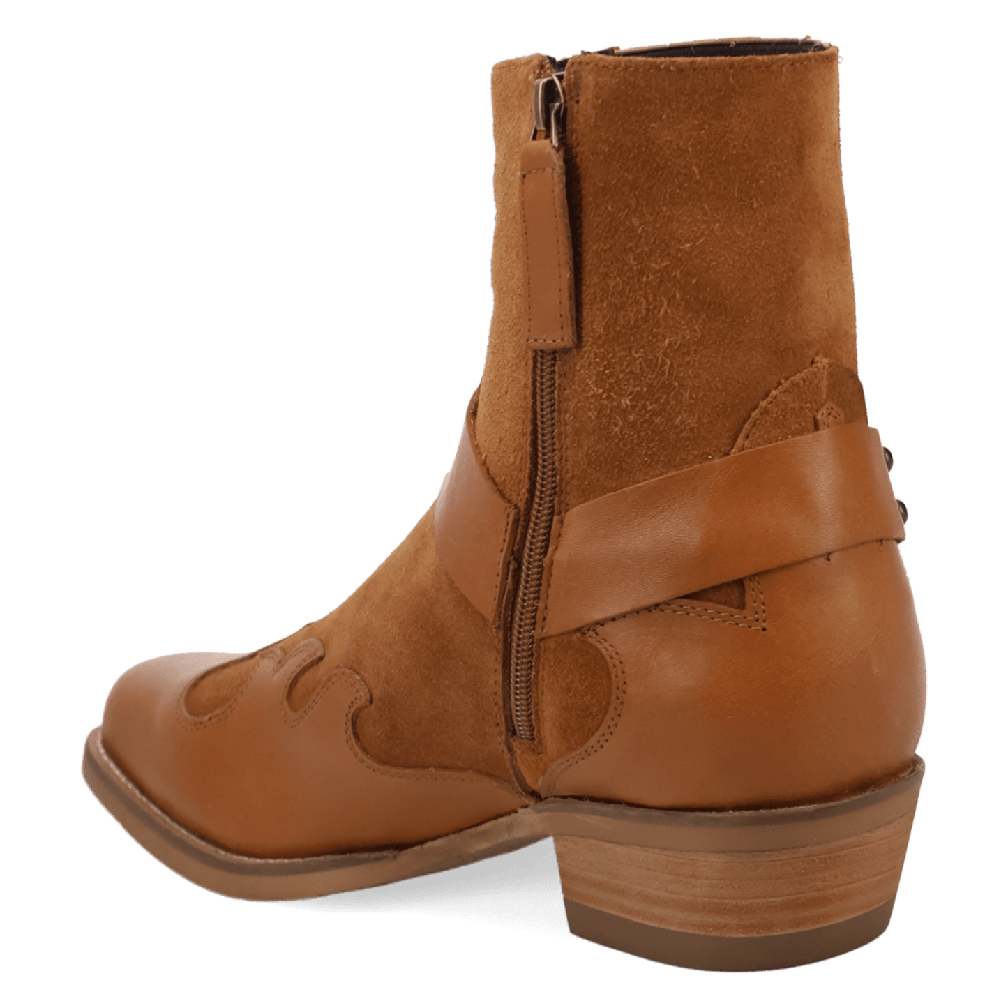 PRODUCT SHOT BANDIT LEATHER BOOT AT 270 DEGREE ANGLE