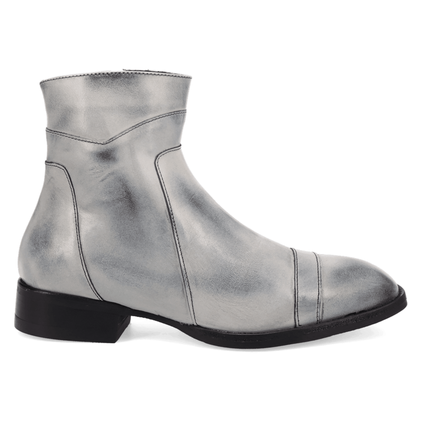 PRODUCT SHOT LENNOX LEATHER BOOT AT 90 DEGREE INSIDE ANGLE