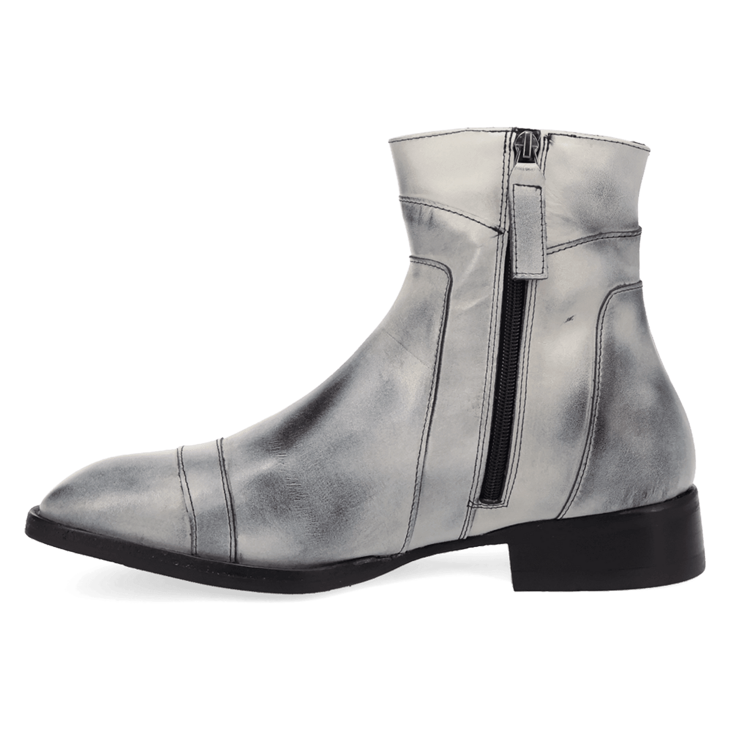 PRODUCT SHOT LENNOX LEATHER BOOT AT 135 DEGREE OUTSIDE ANGLE